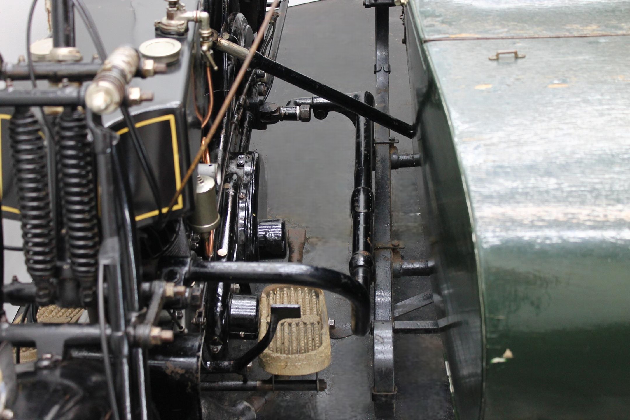 1924 AJS Model D with Sidecar connection