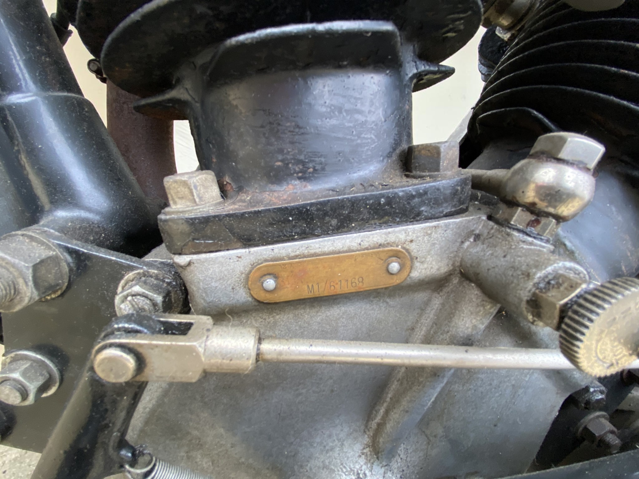 1929 AJS Model M1 spark plug