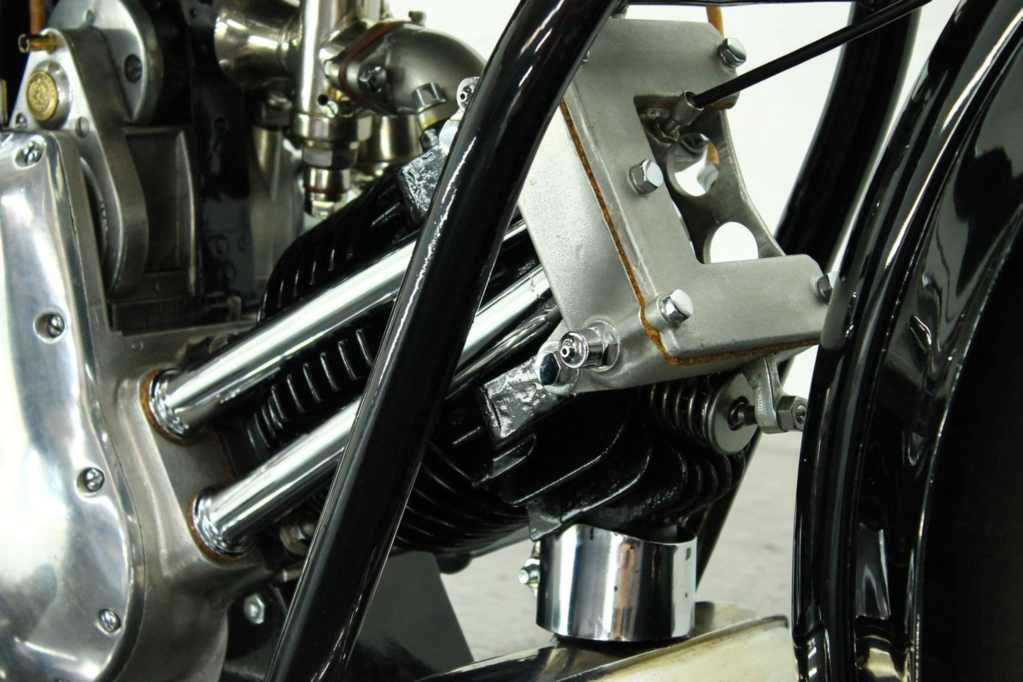 1931 Ariel SF31 engine area