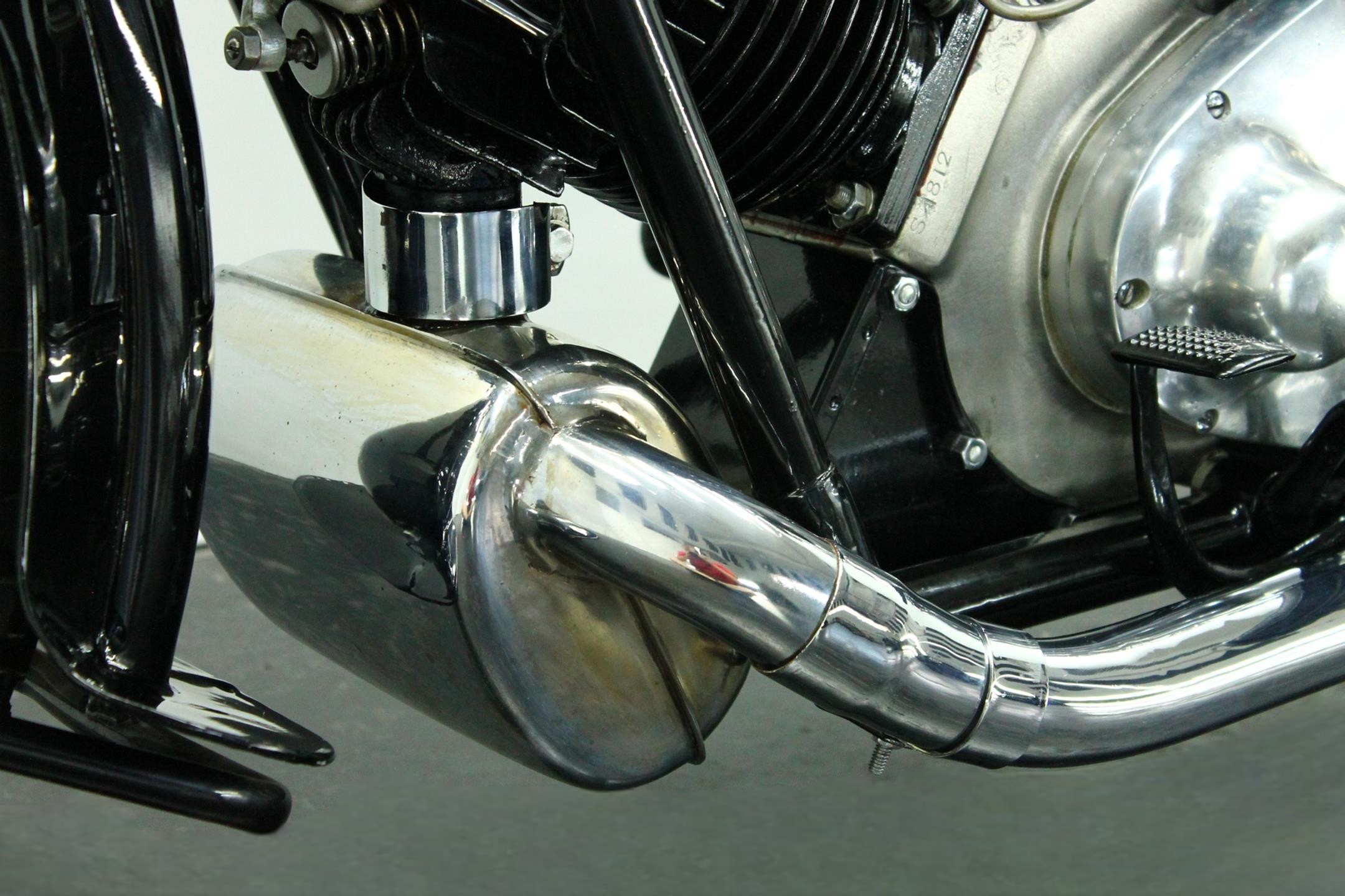 1931 Ariel SF31 exhaust