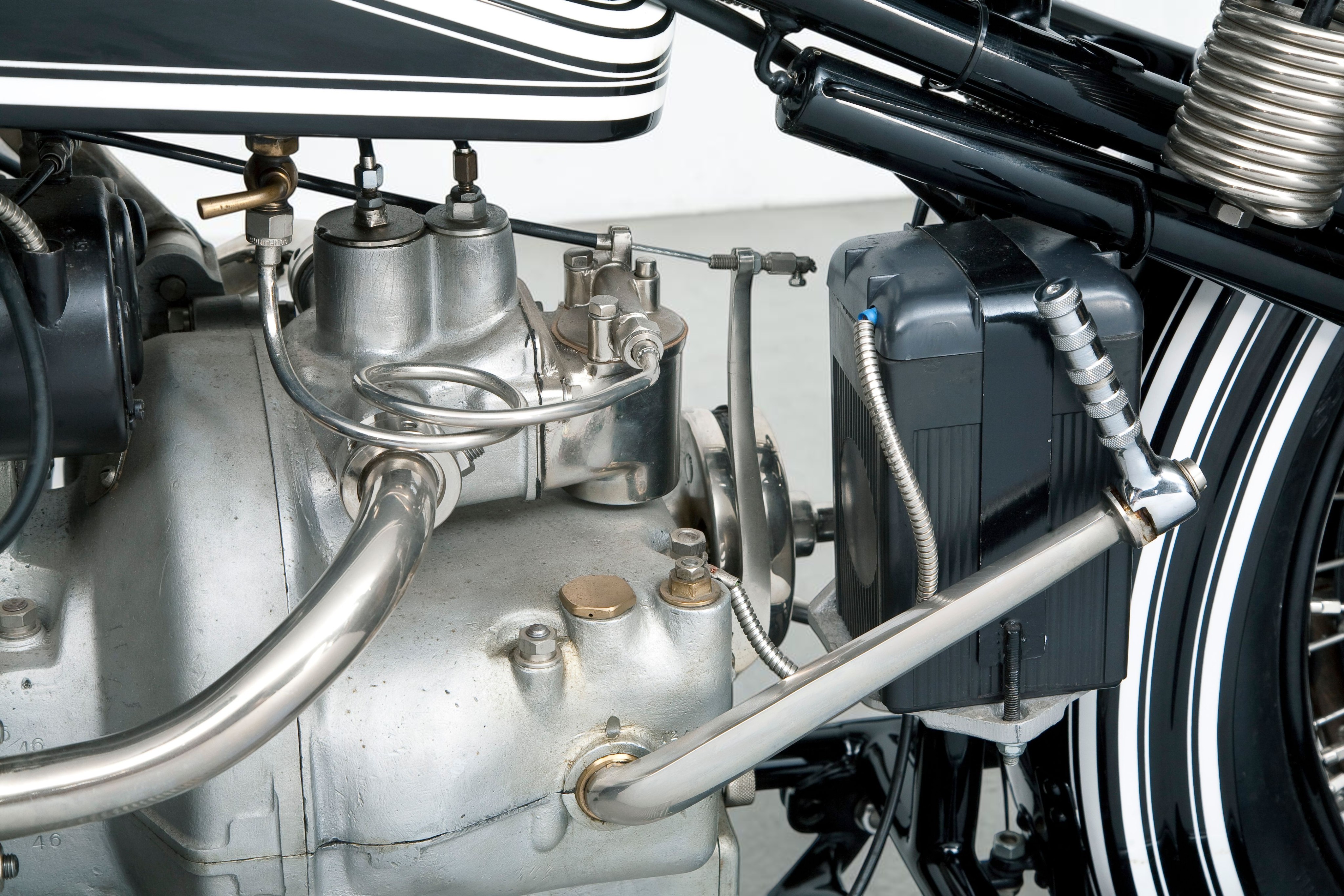 1924 BMW R32 engine view