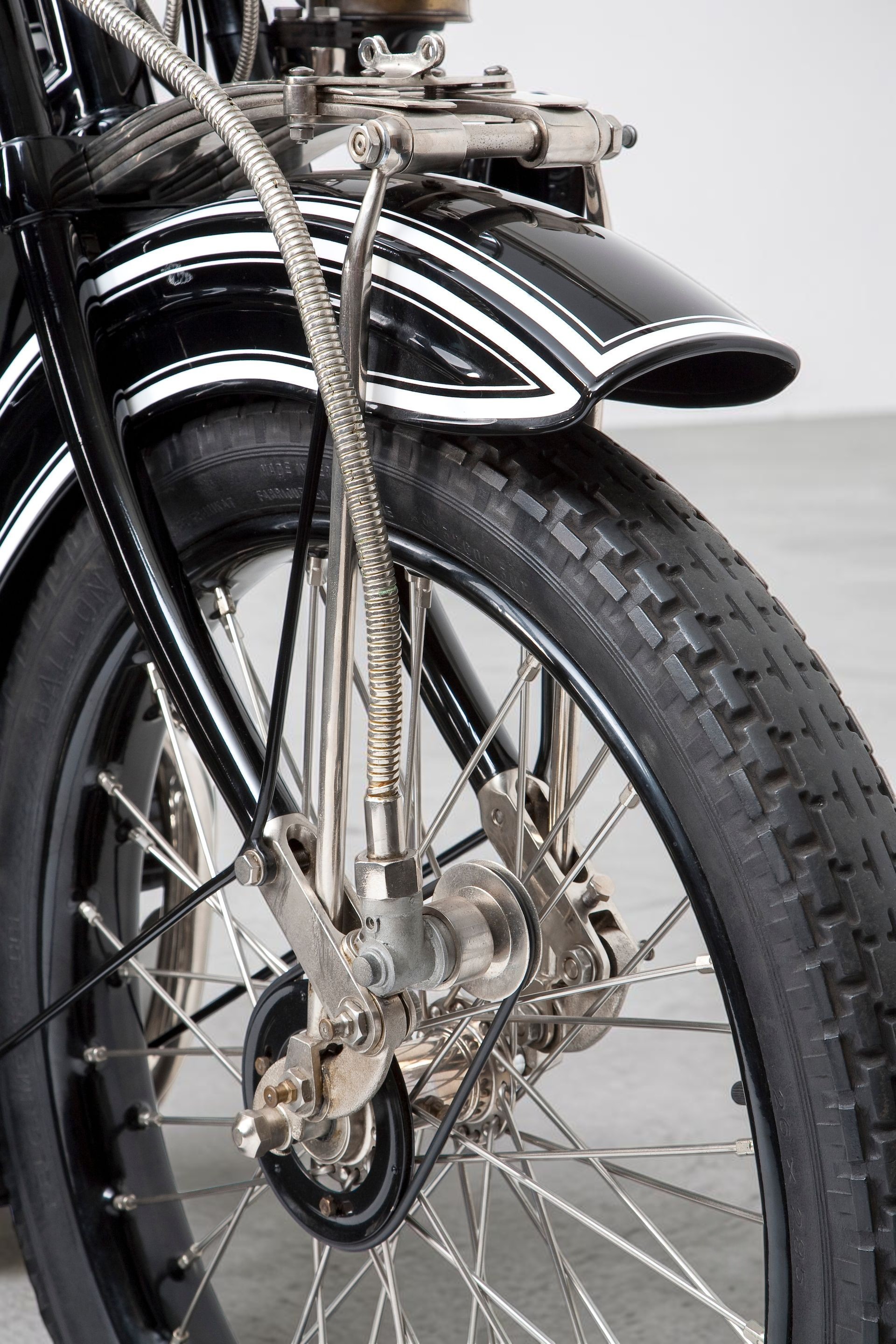 1924 BMW R32 front transmission detail