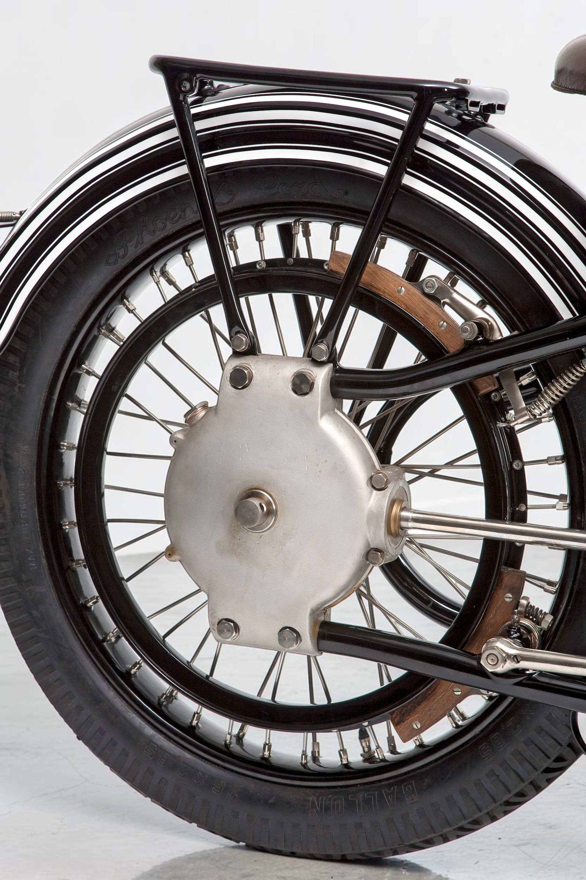 1924 BMW R32 rear brake detail
