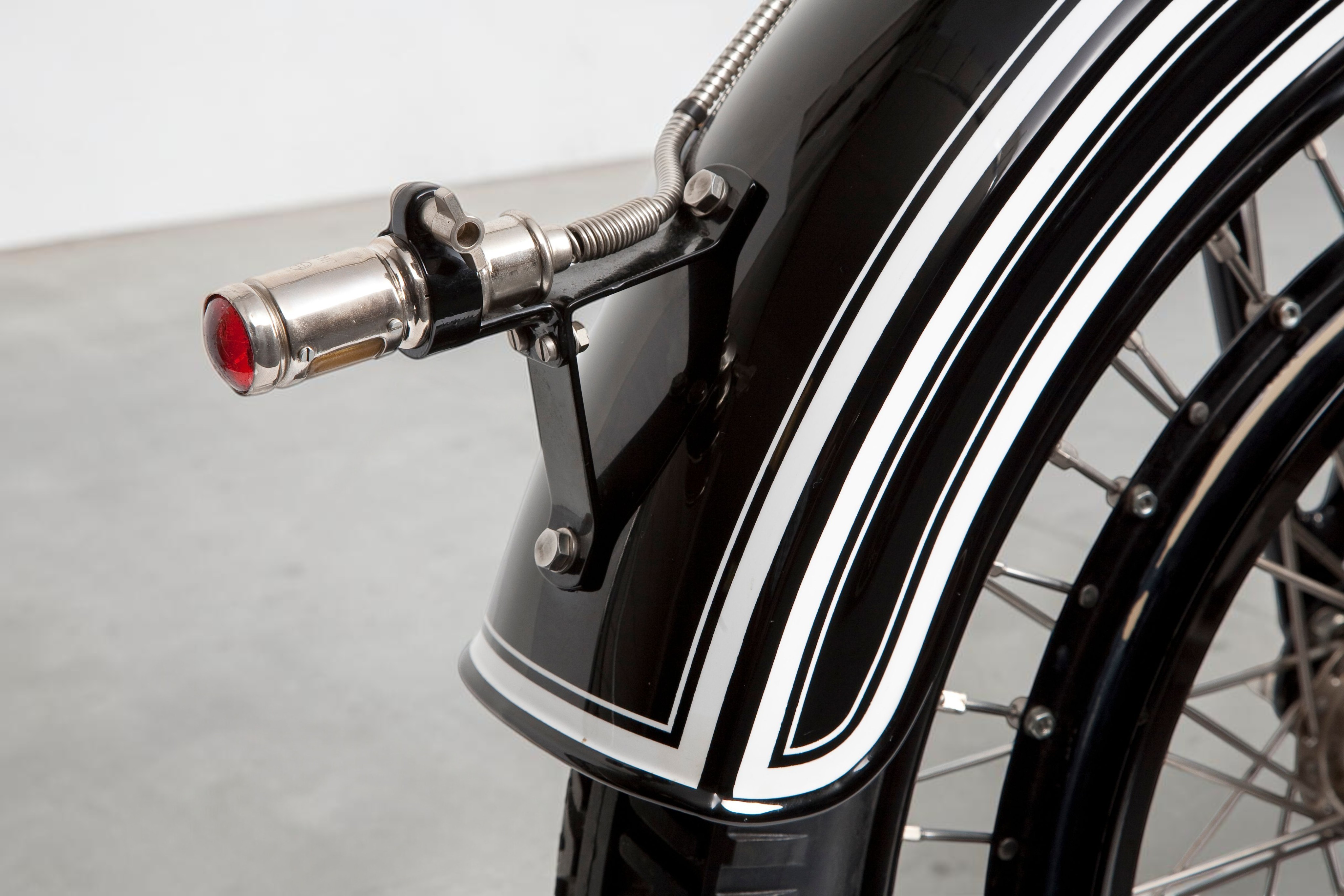 1924 BMW R32 rear light detail