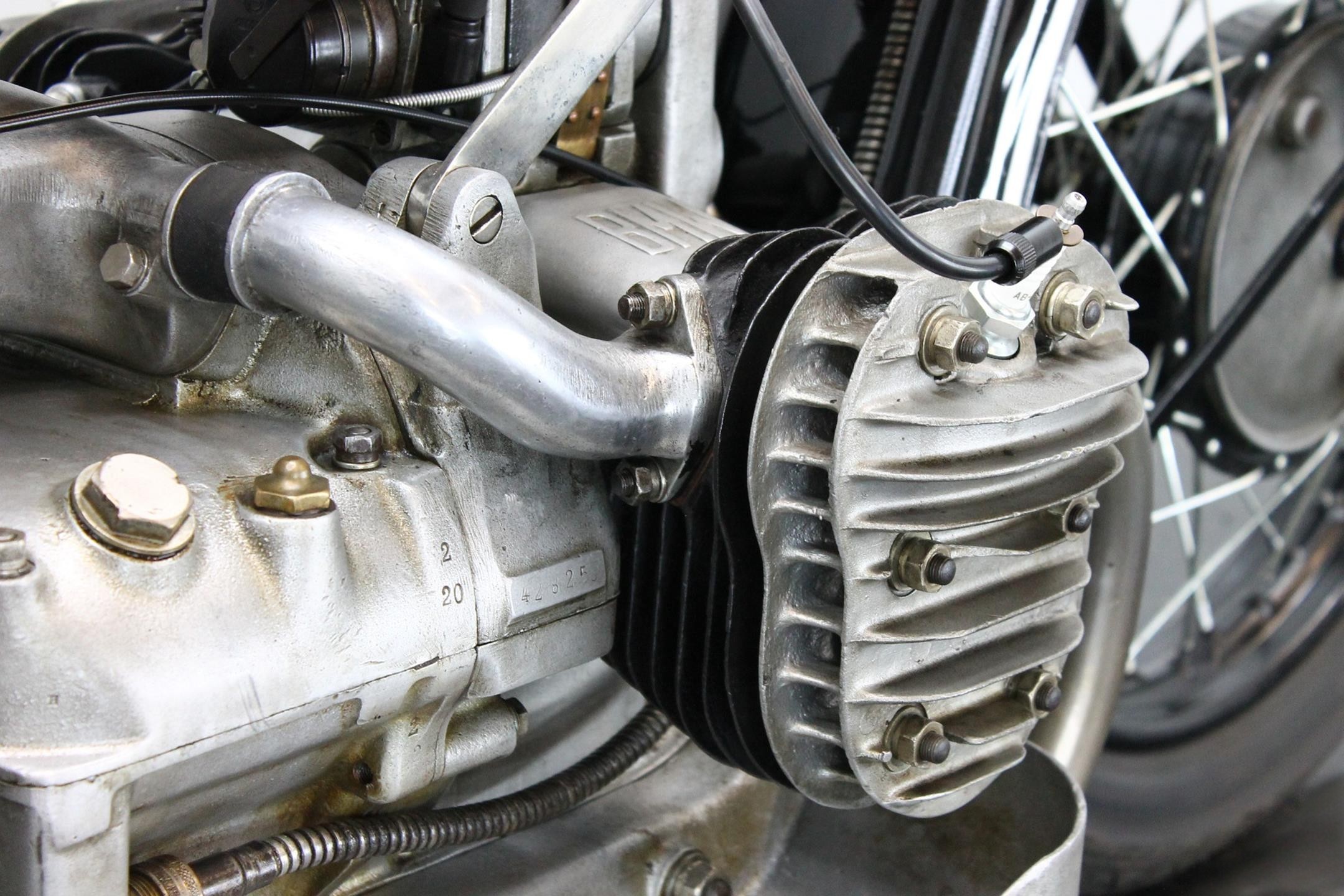 1928 BMW Model R42 engine cover