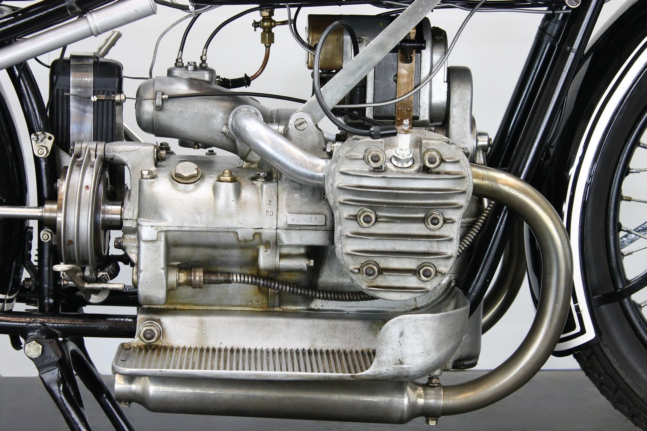 1928 BMW Model R42 engine right view