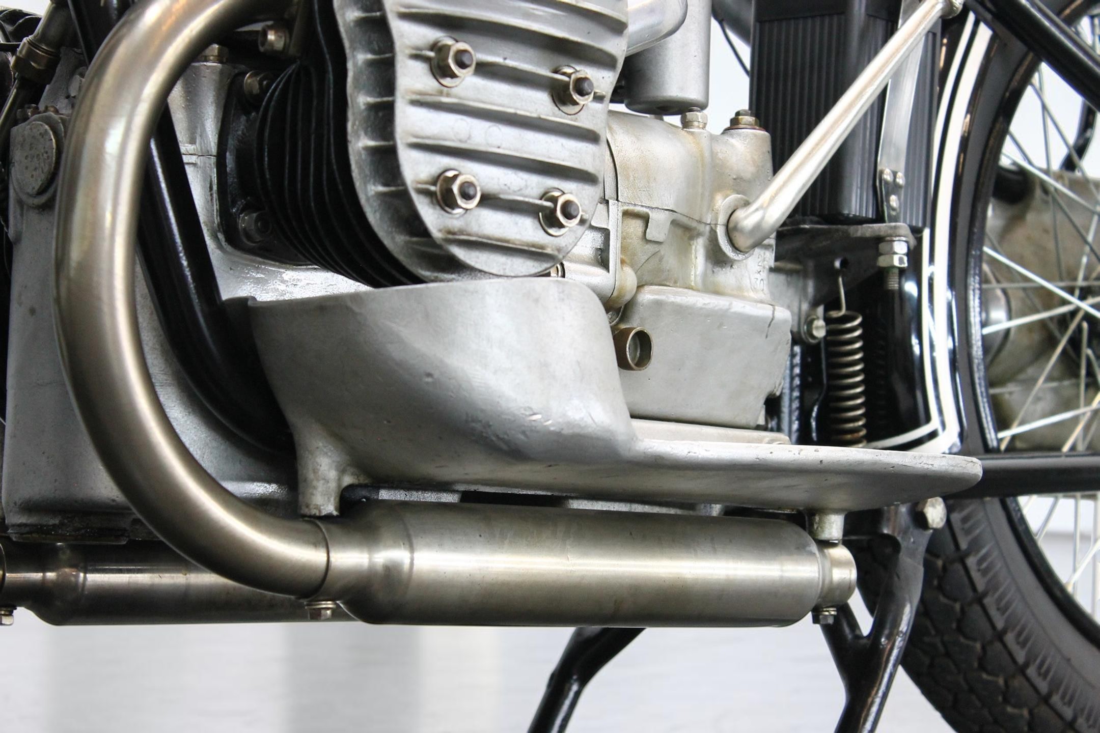 1928 BMW Model R42 exhaust emission