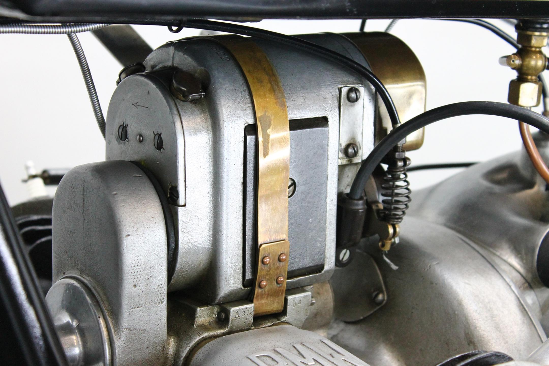 1928 BMW Model R42 motor detail