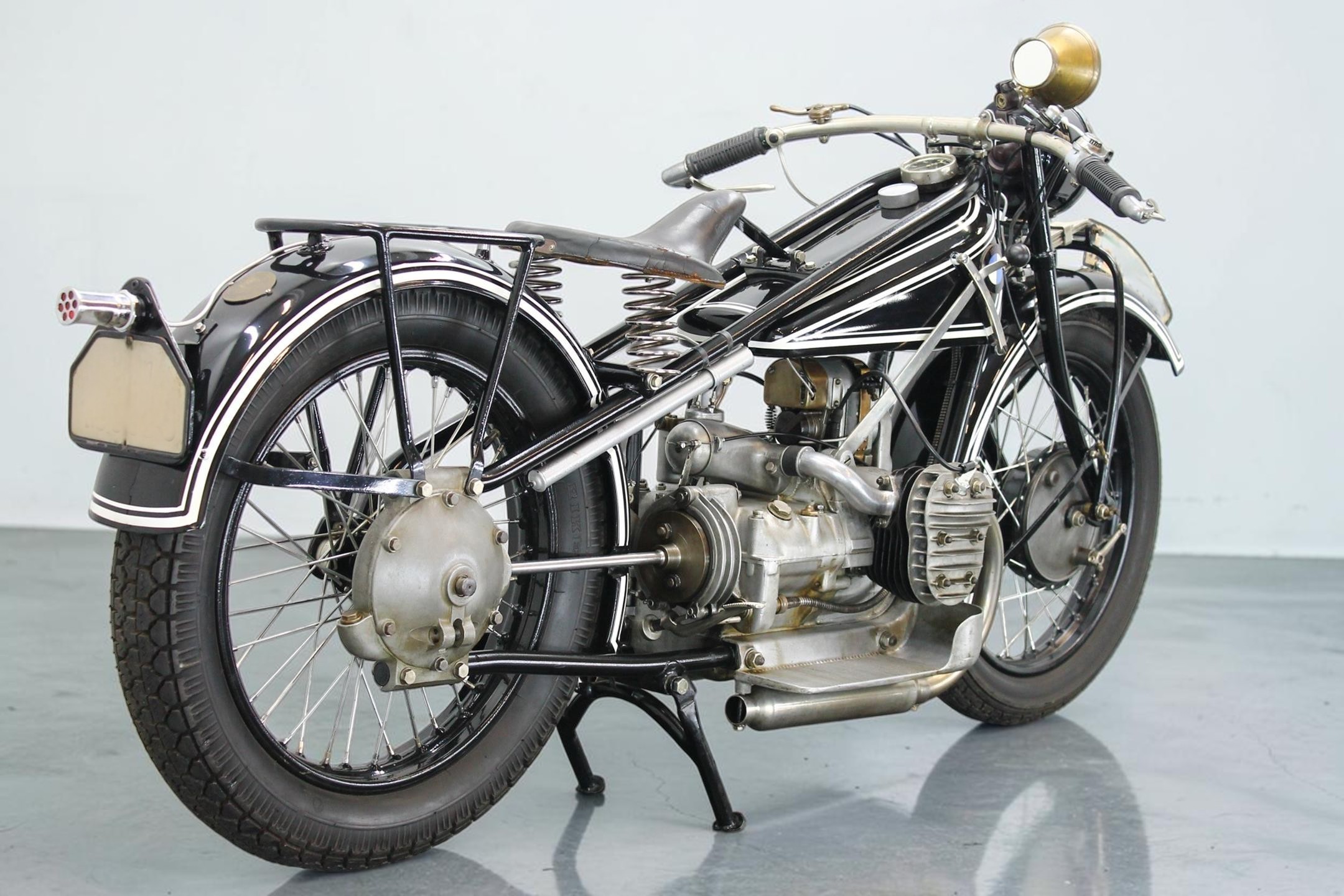 1928 BMW Model R42 rear right view