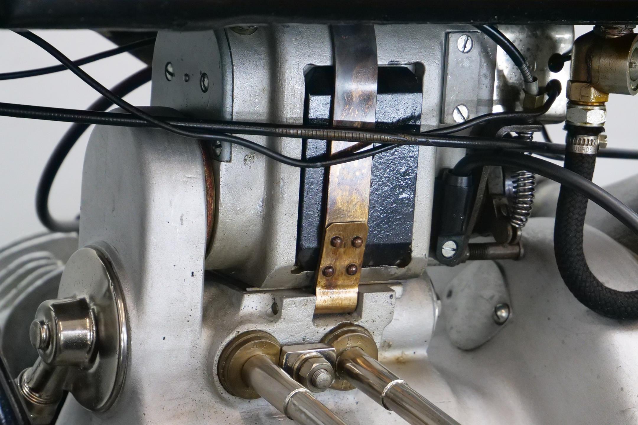 1928 BMW Model R47 engine components