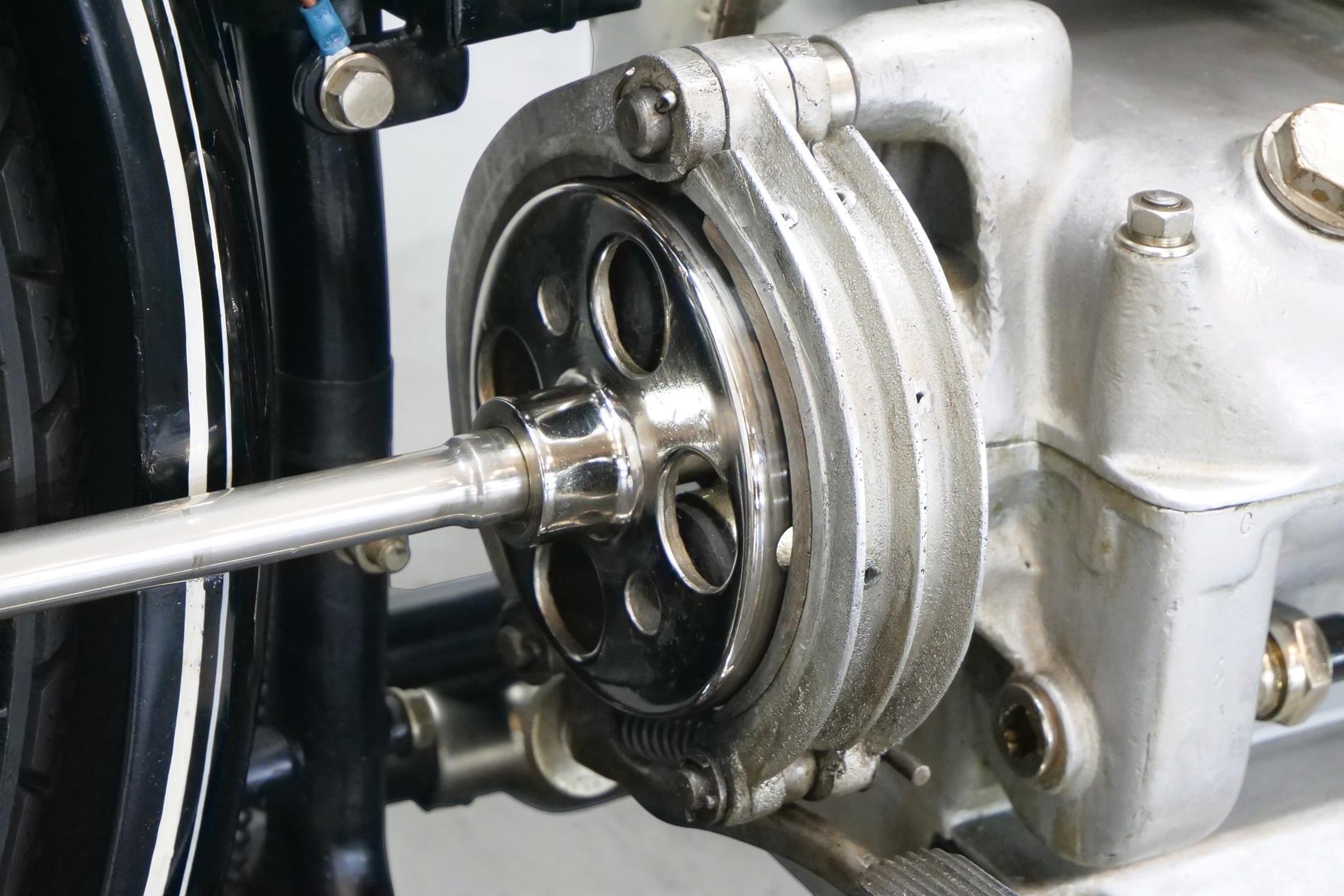 1928 BMW Model R47 engine detail