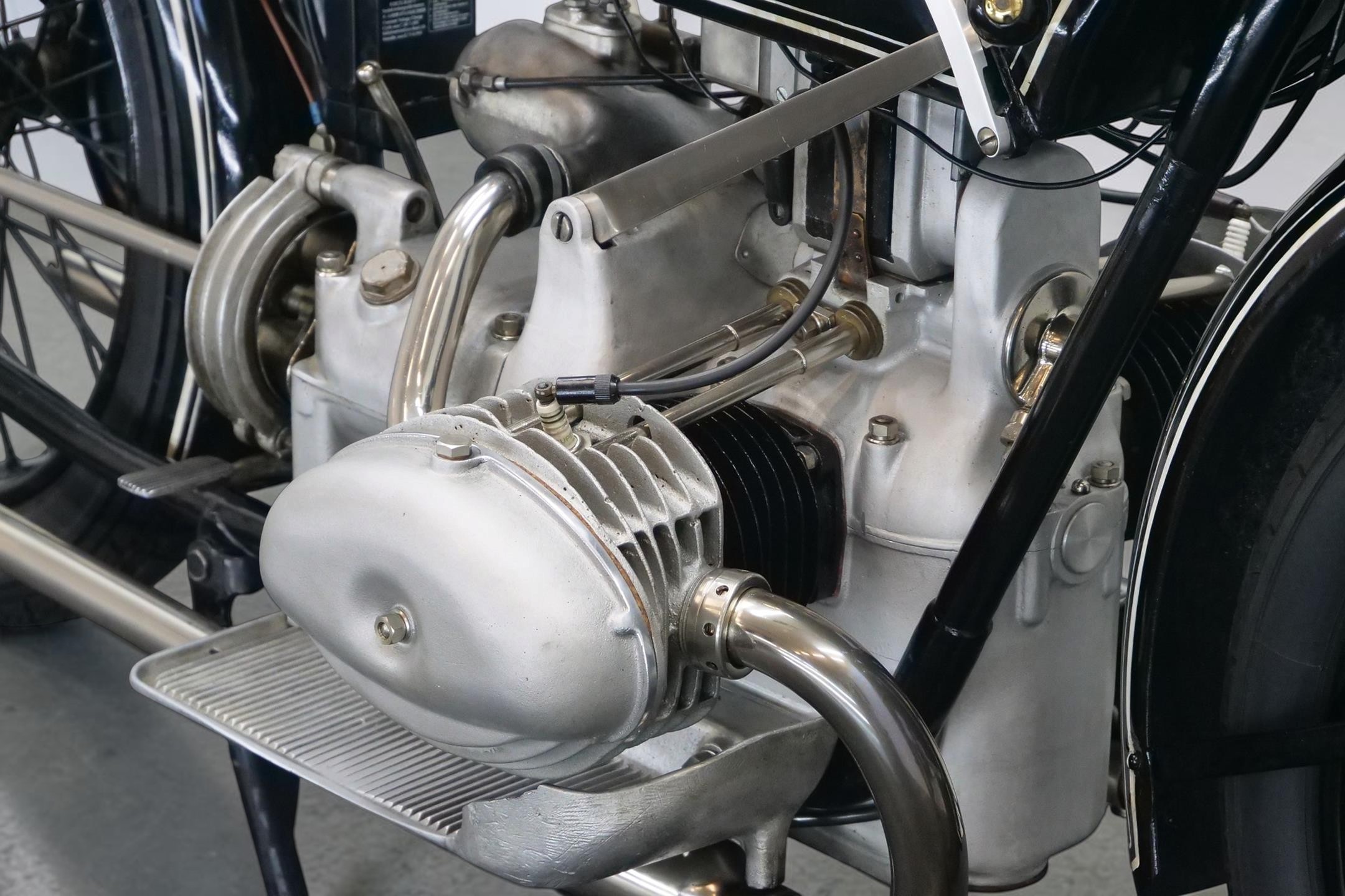 1928 BMW Model R47 engine overview