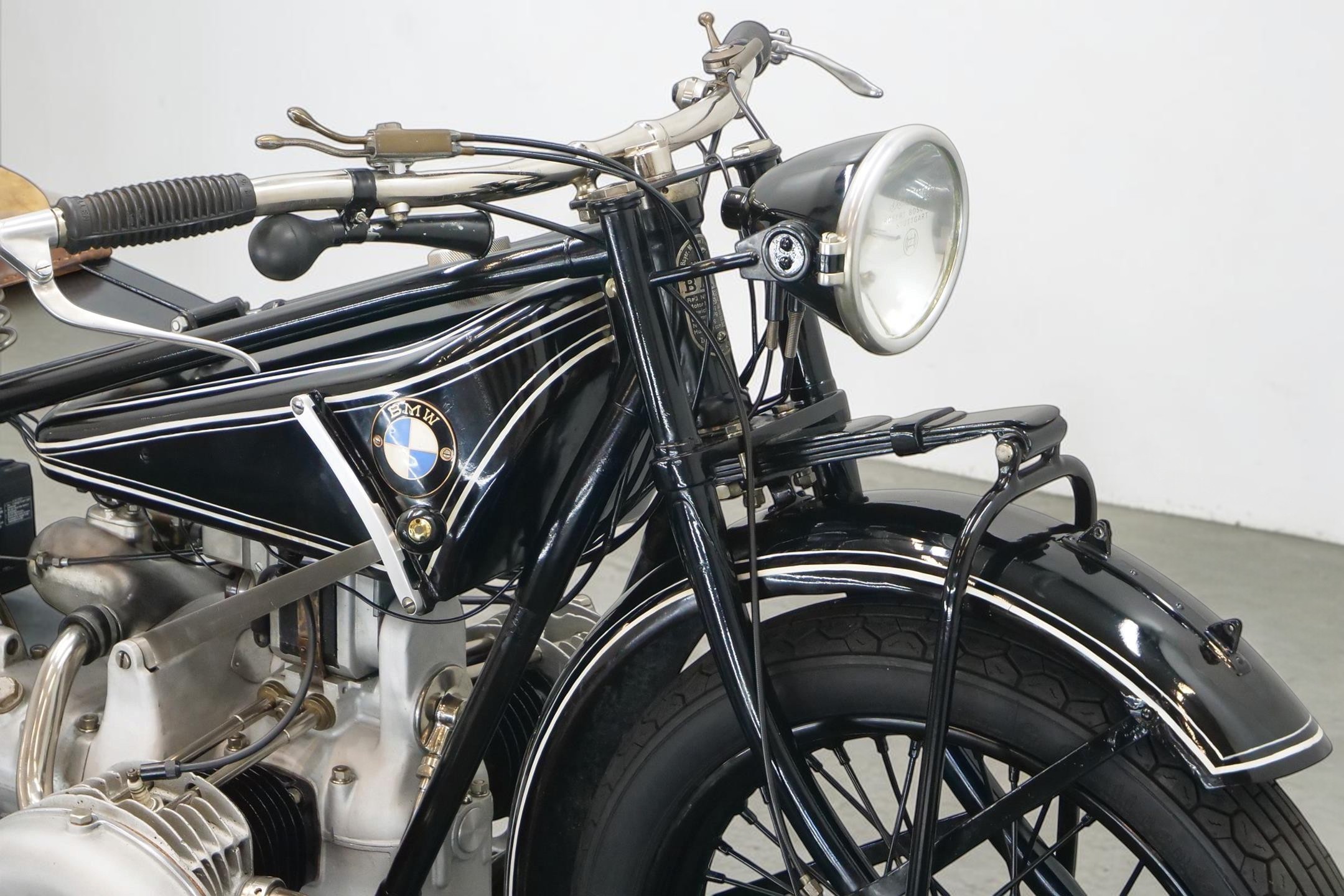 1928 BMW Model R47 front view