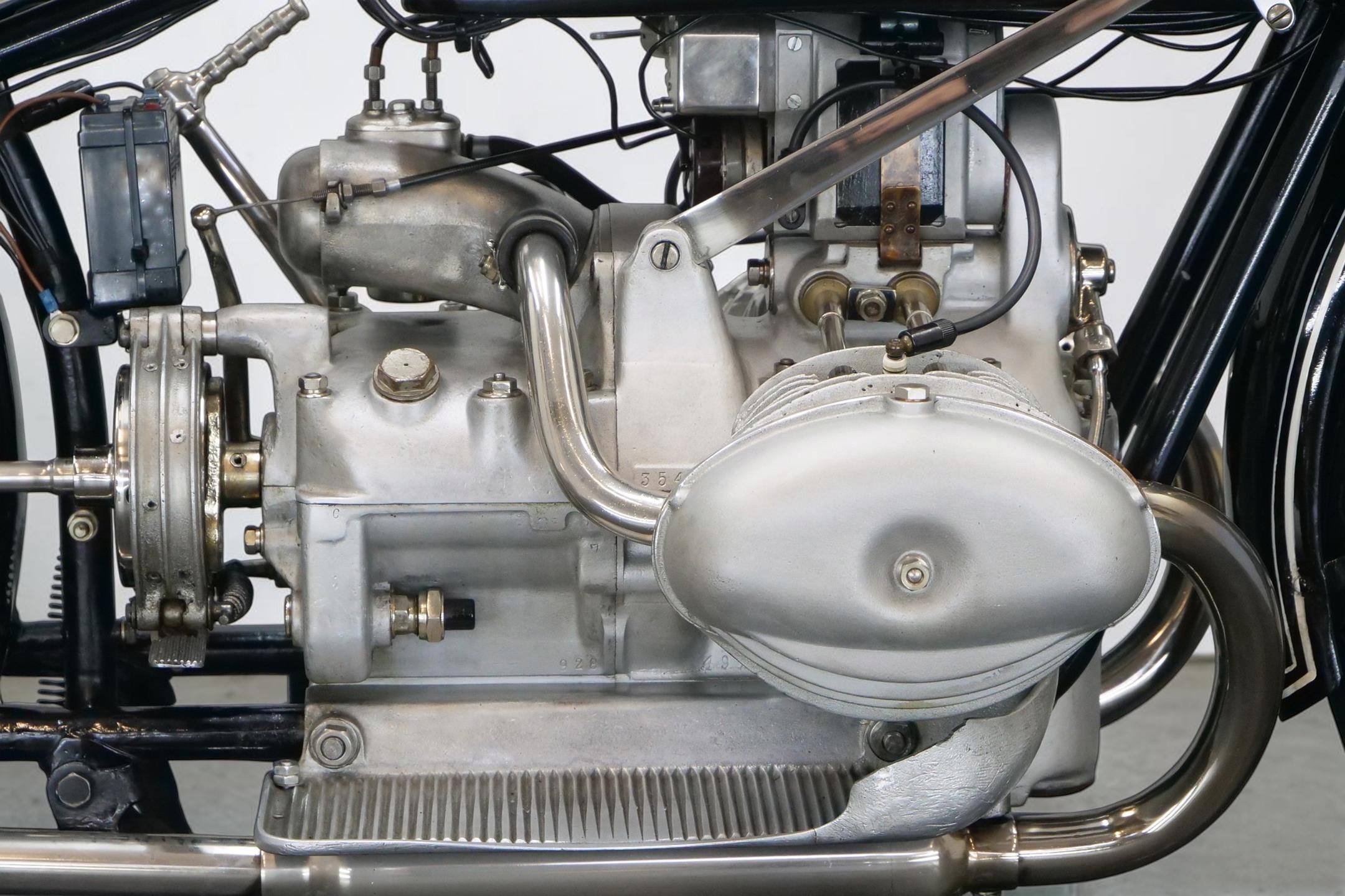 1928 BMW Model R47 side right view