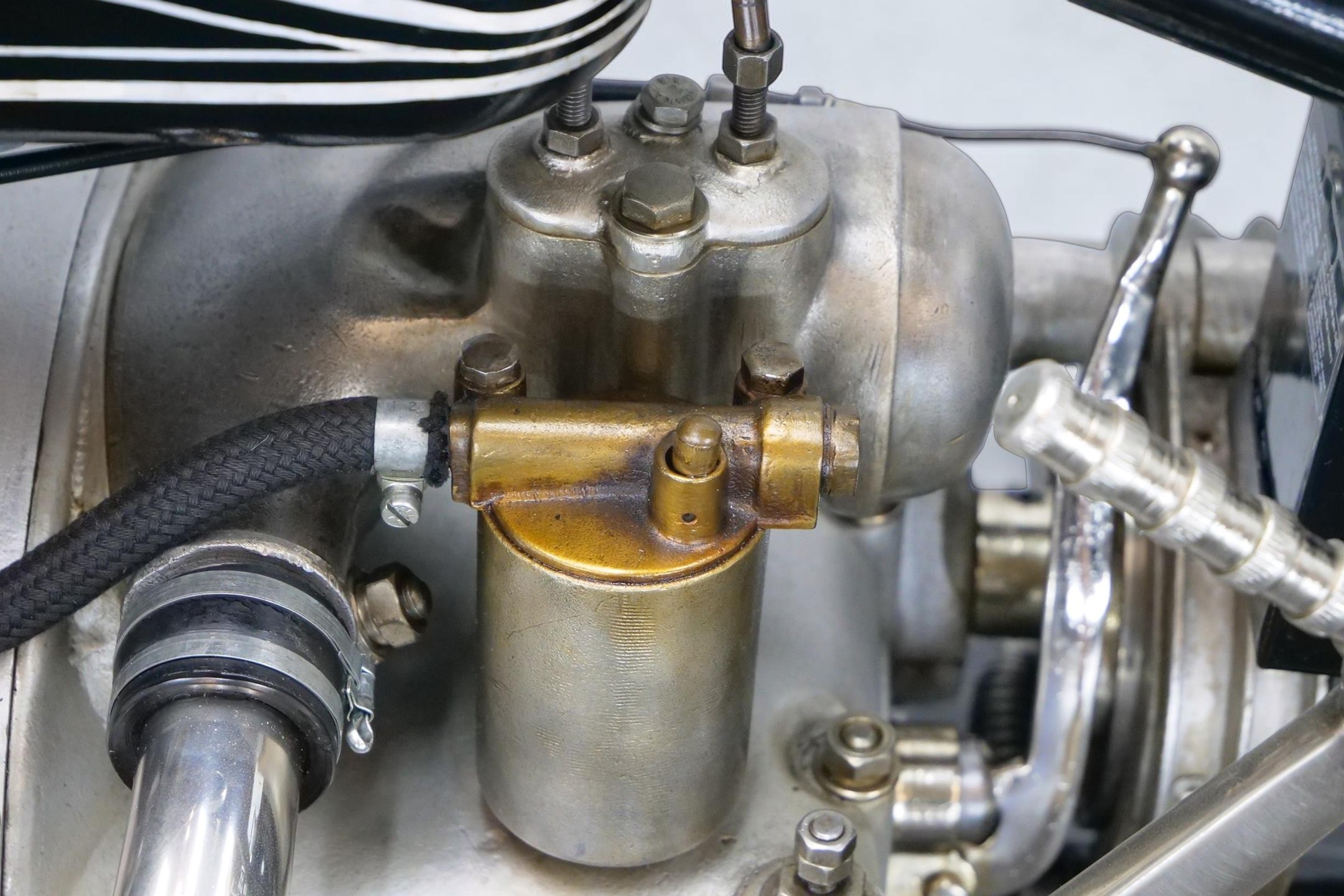 1928 BMW Model R47 valve detail