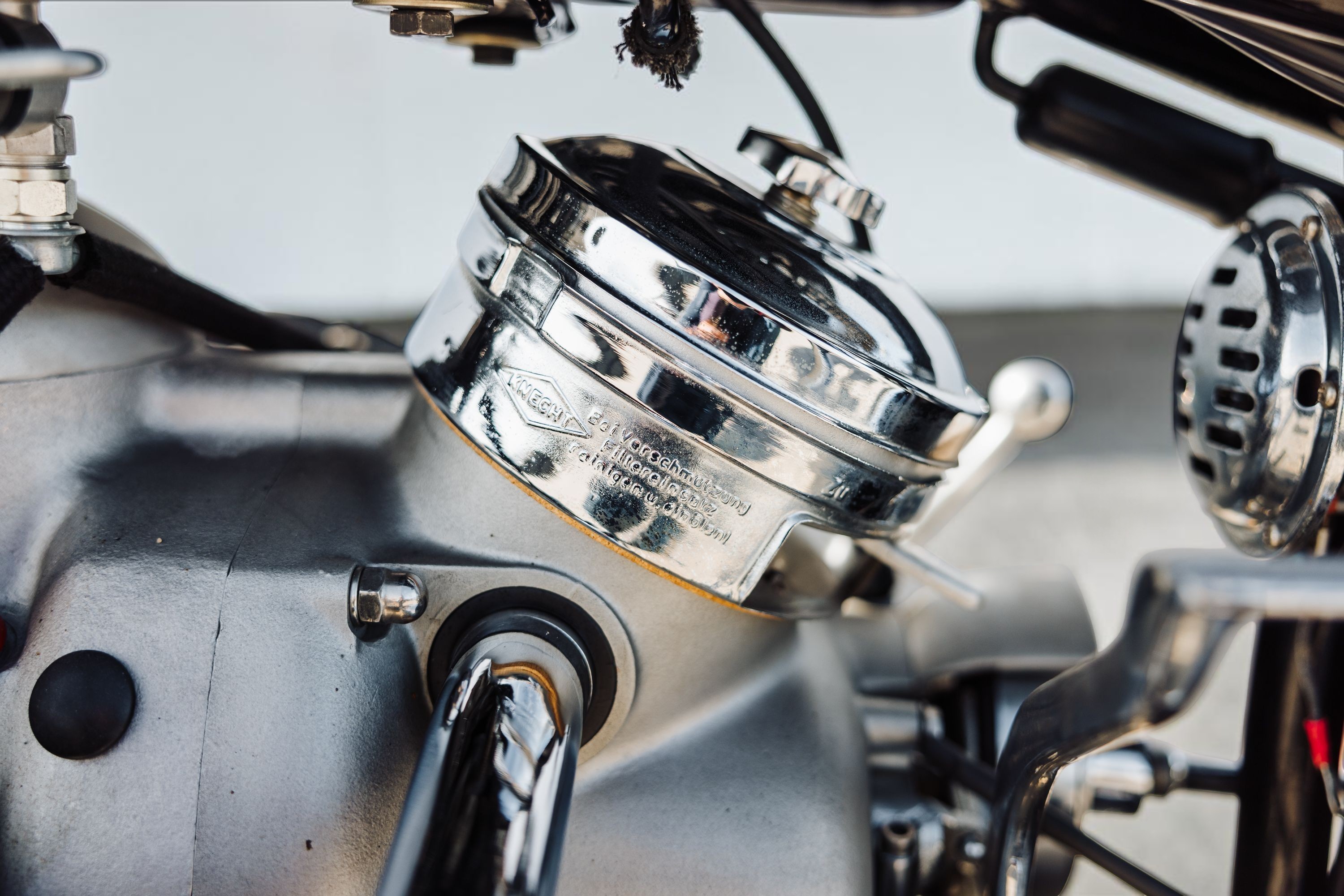 1954 BMW R51/3 air filter detail
