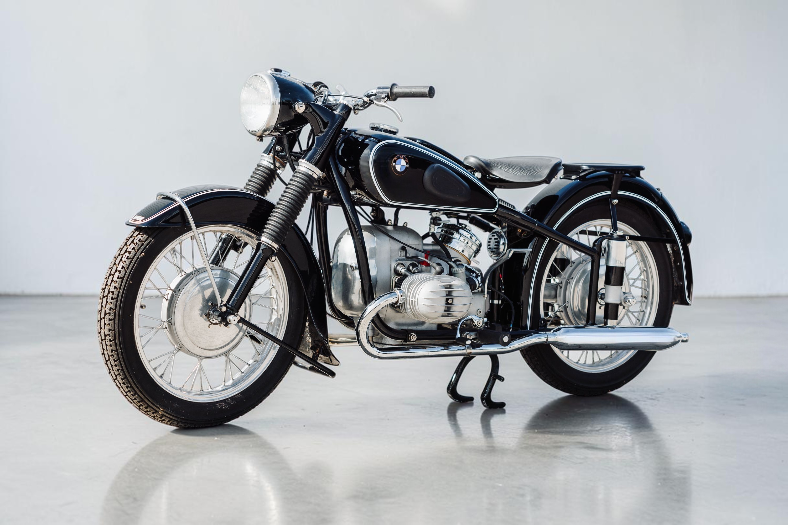 1954 BMW R51/3 front left view