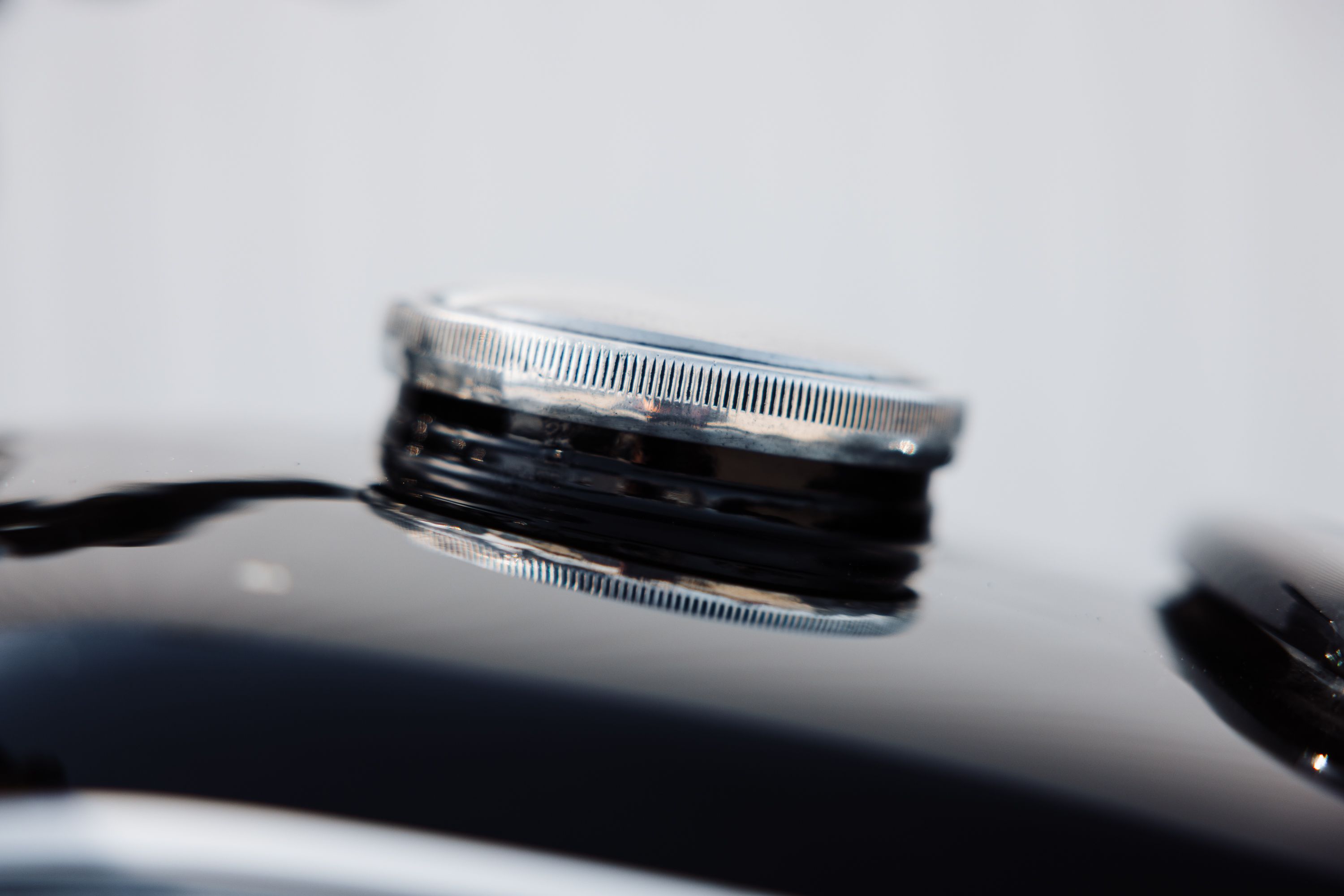 1954 BMW R51/3 gas cap detail