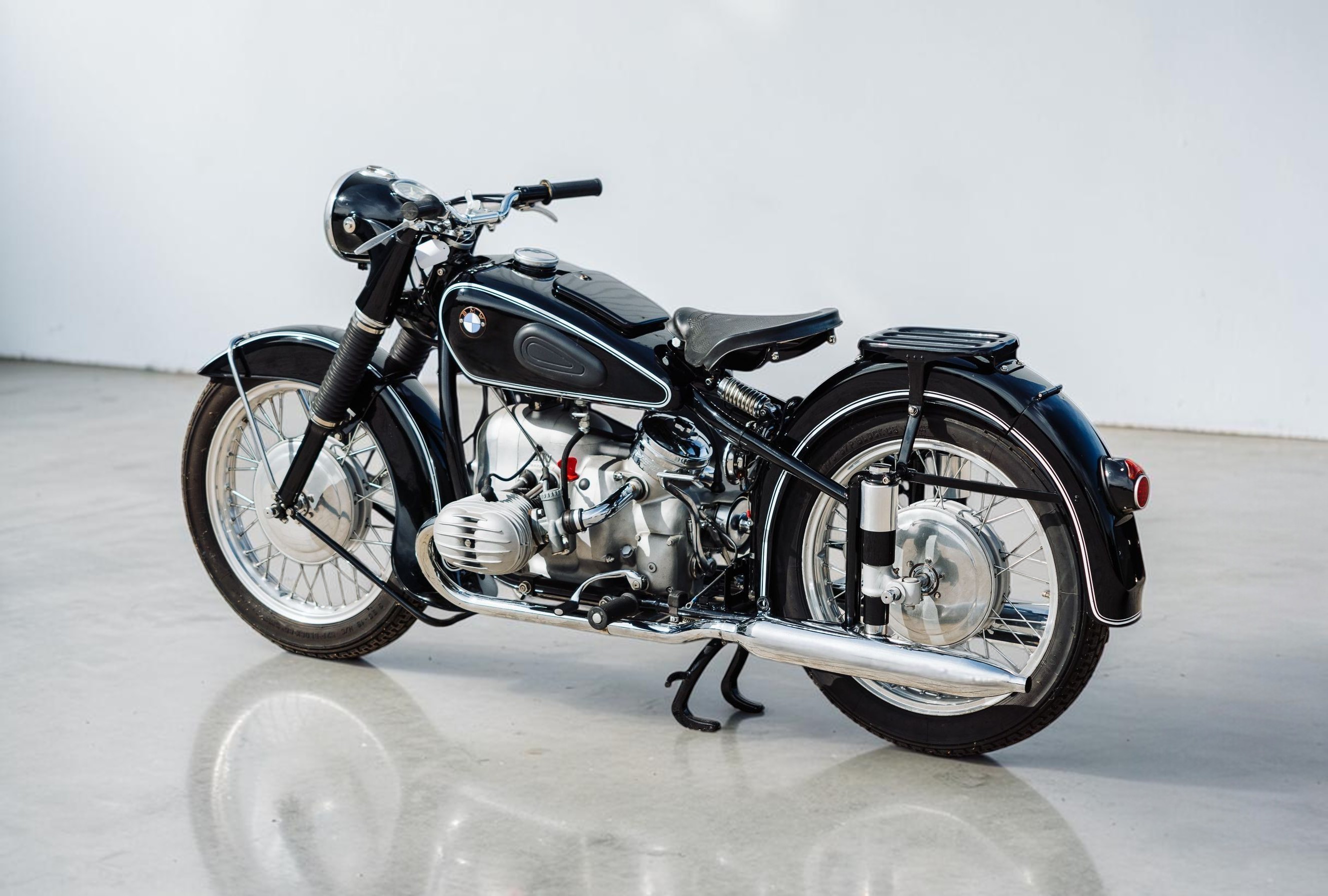 1954 BMW R51/3 rear left view