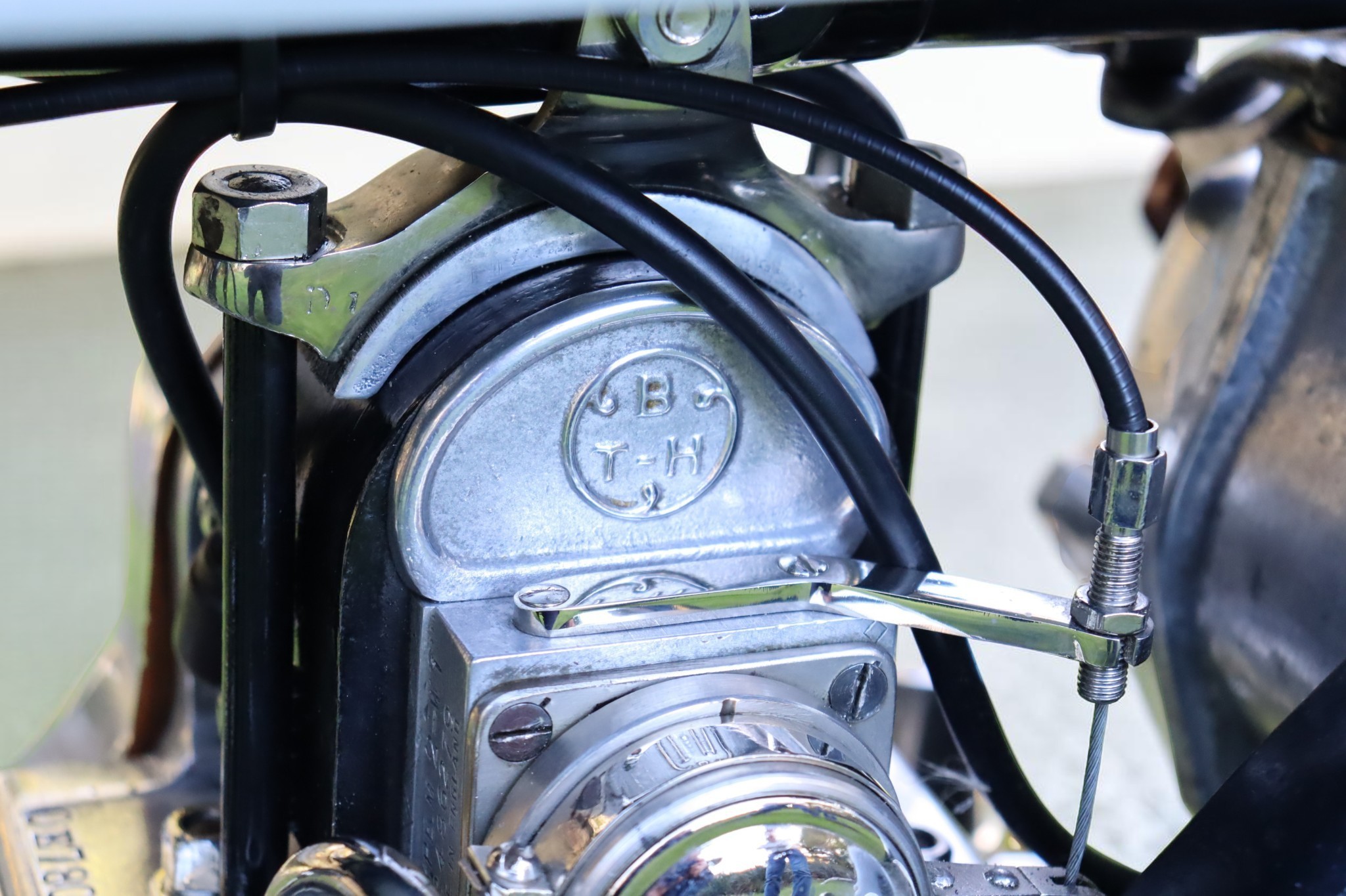 1925 Douglas Model OB ignition detail