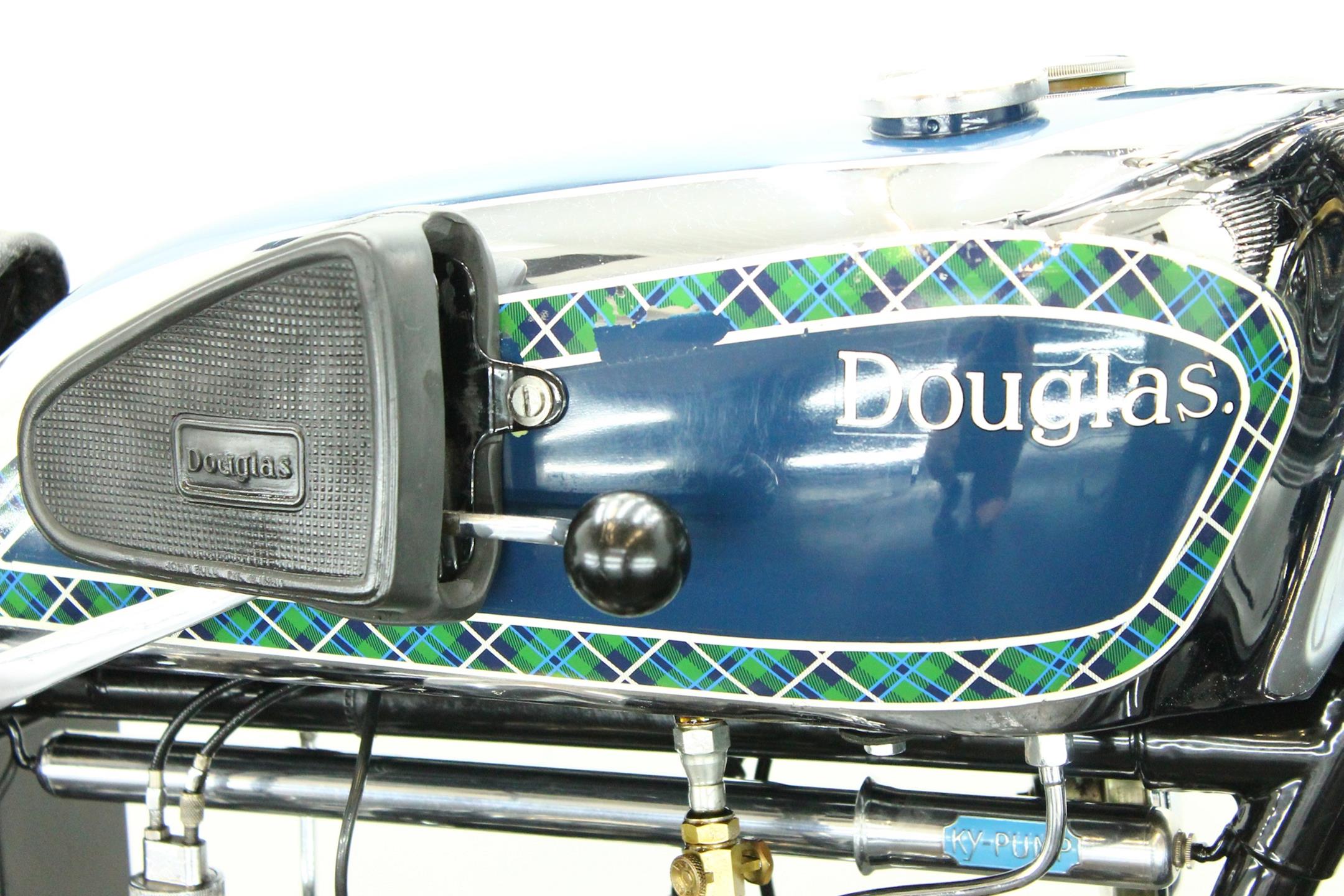 1932 Douglas Model C32 Bulldog gas tank