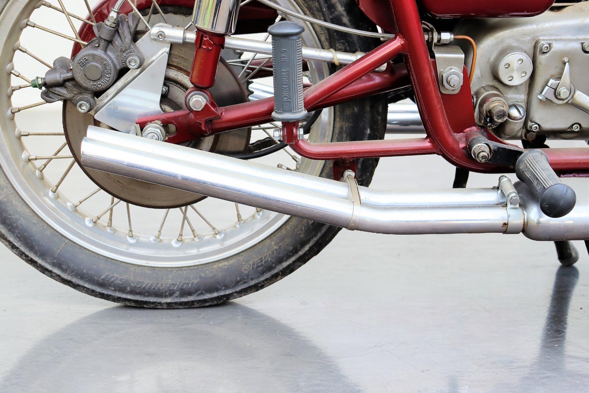 1956 Douglas Model Dream Four right exhaust