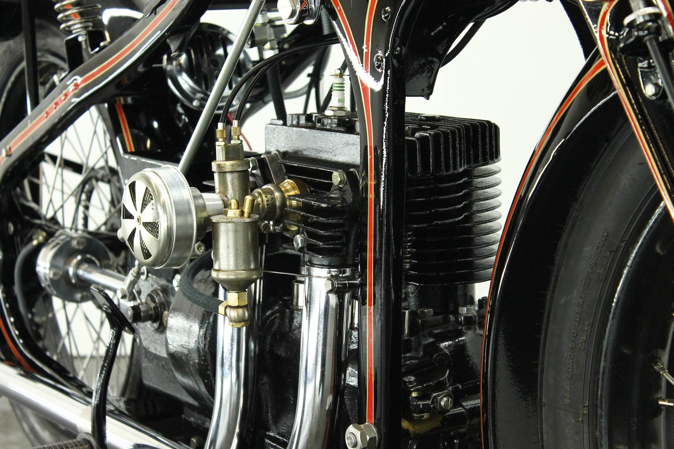 1931 Dresch Monobloc engine overview
