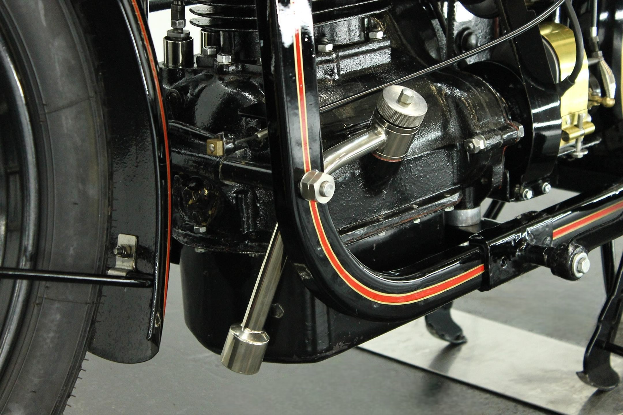 1931 Dresch Monobloc engine front view