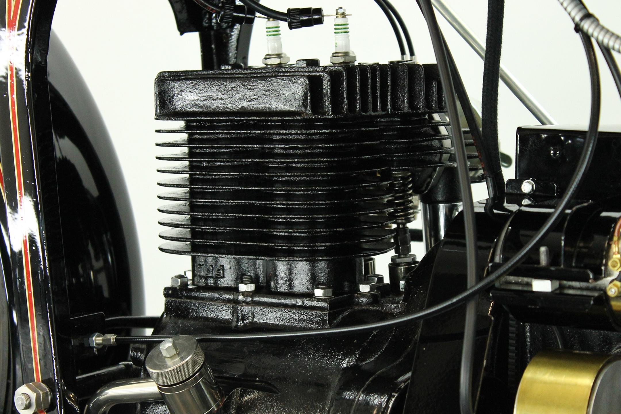 1931 Dresch Monobloc engine detail