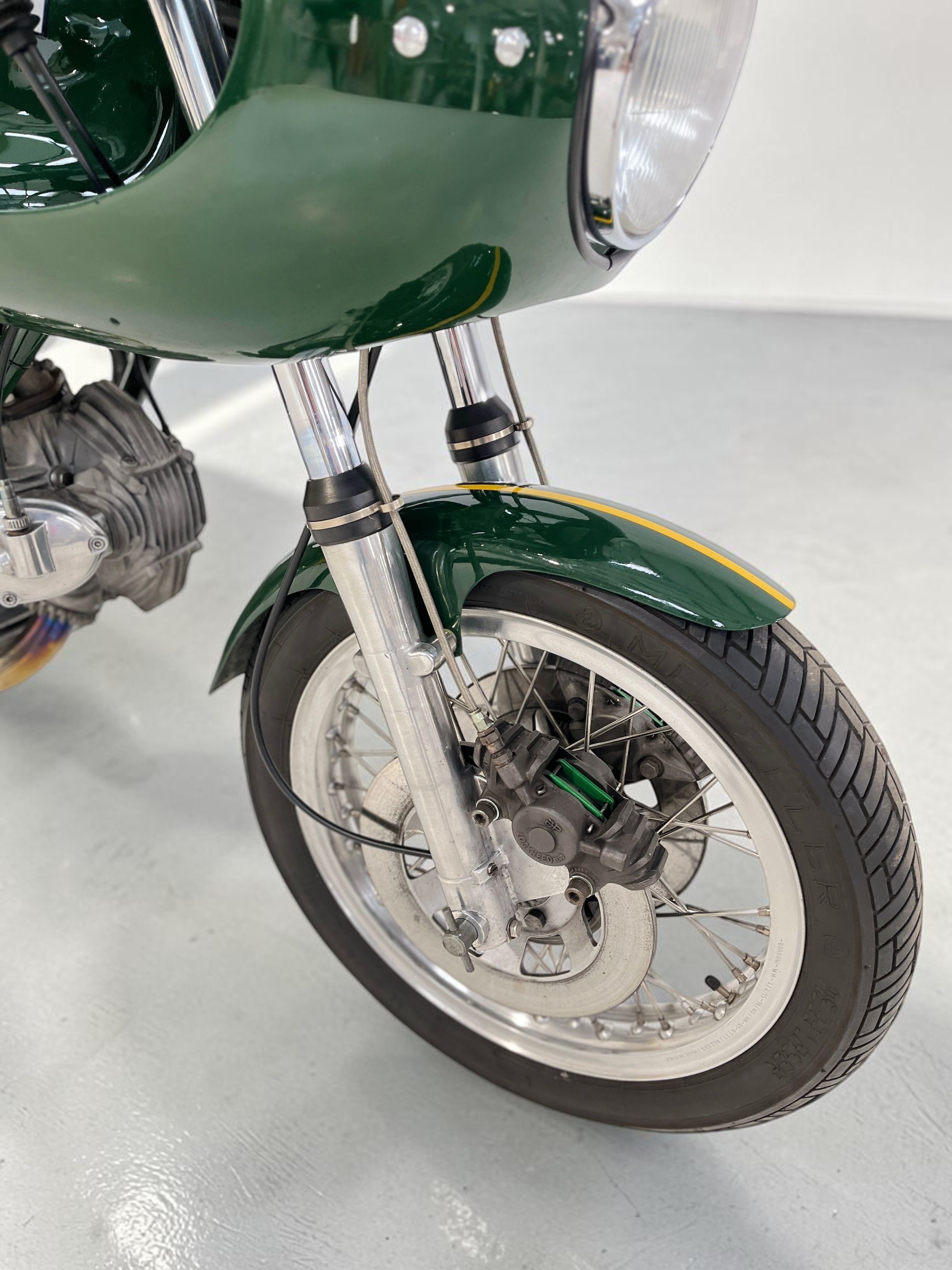 1974 Ducati 750SS front light detail