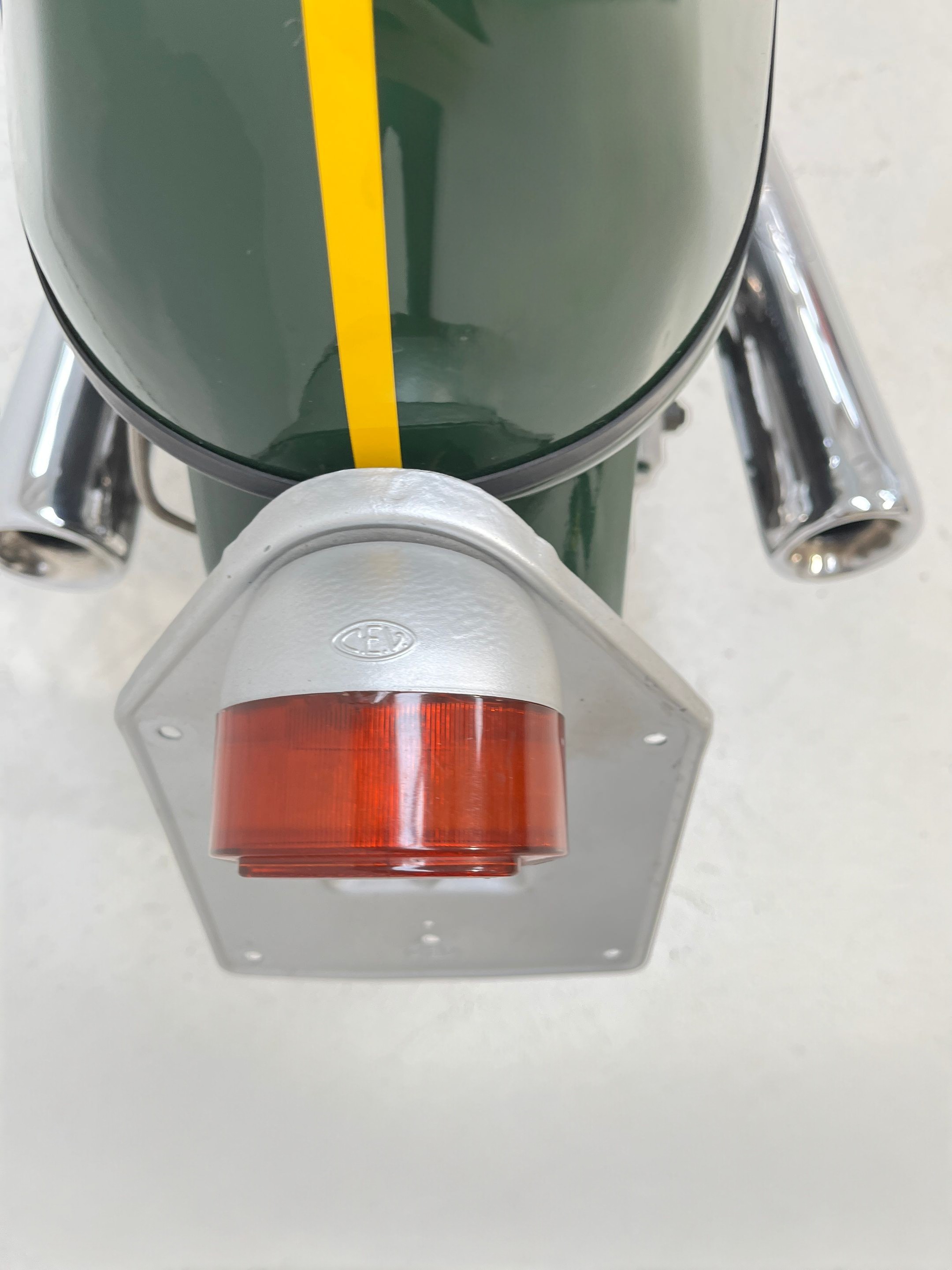 1974 Ducati 750SS rear light detail