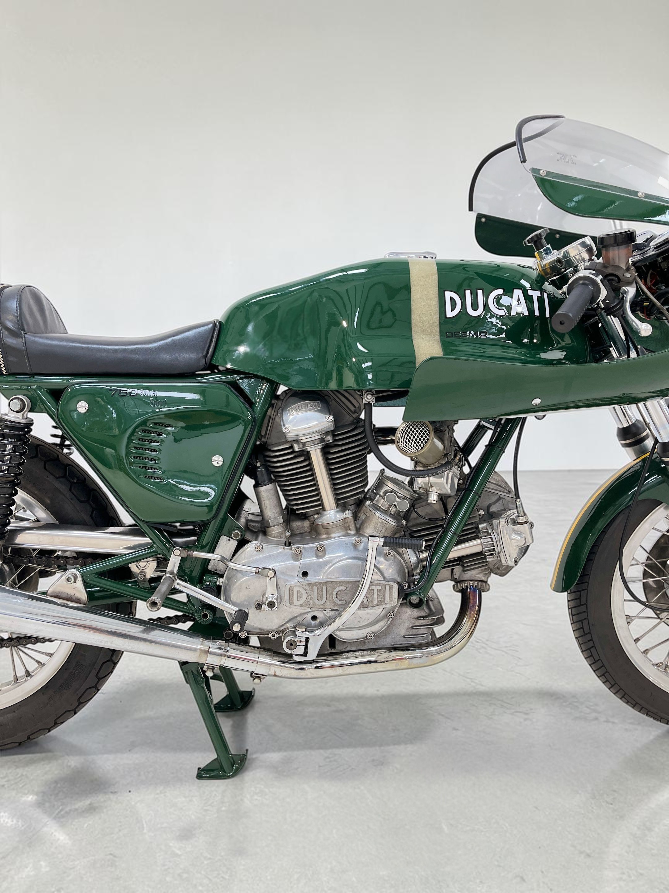 1974 Ducati 750SS side center view