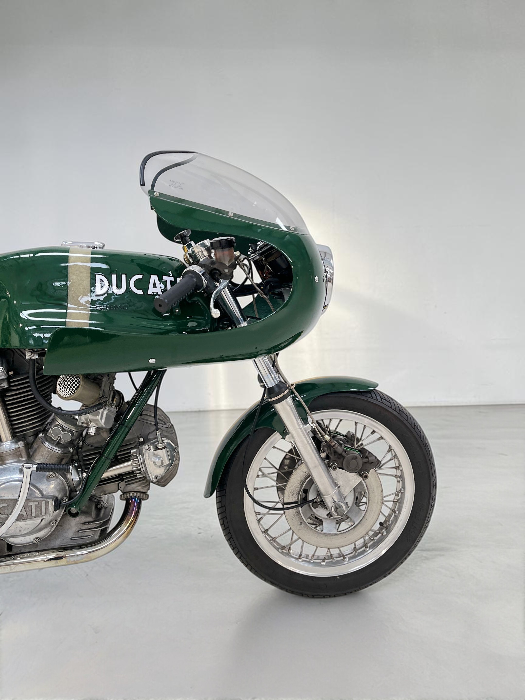 1974 Ducati 750SS side front view