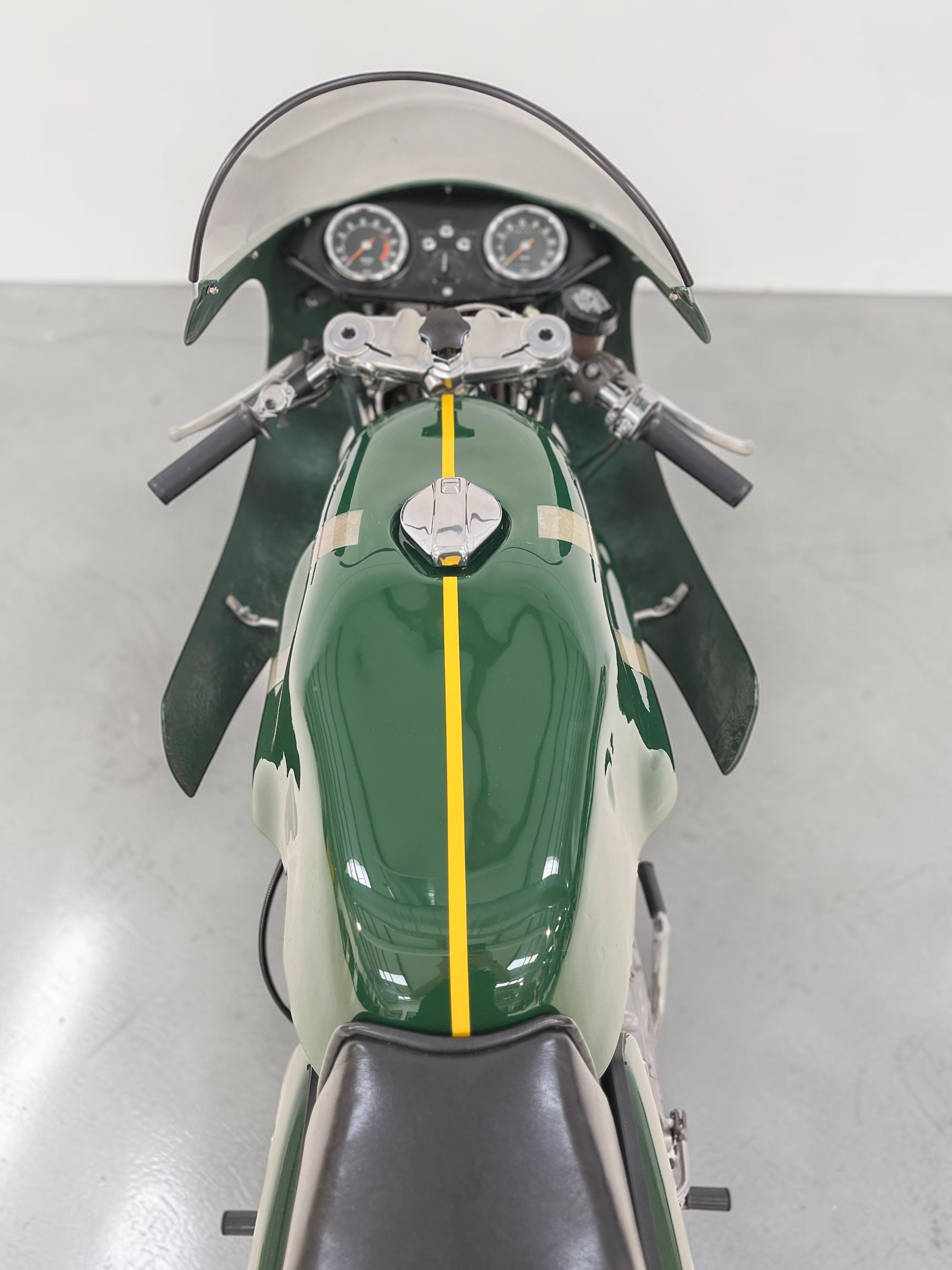 1974 Ducati 750SS top front view