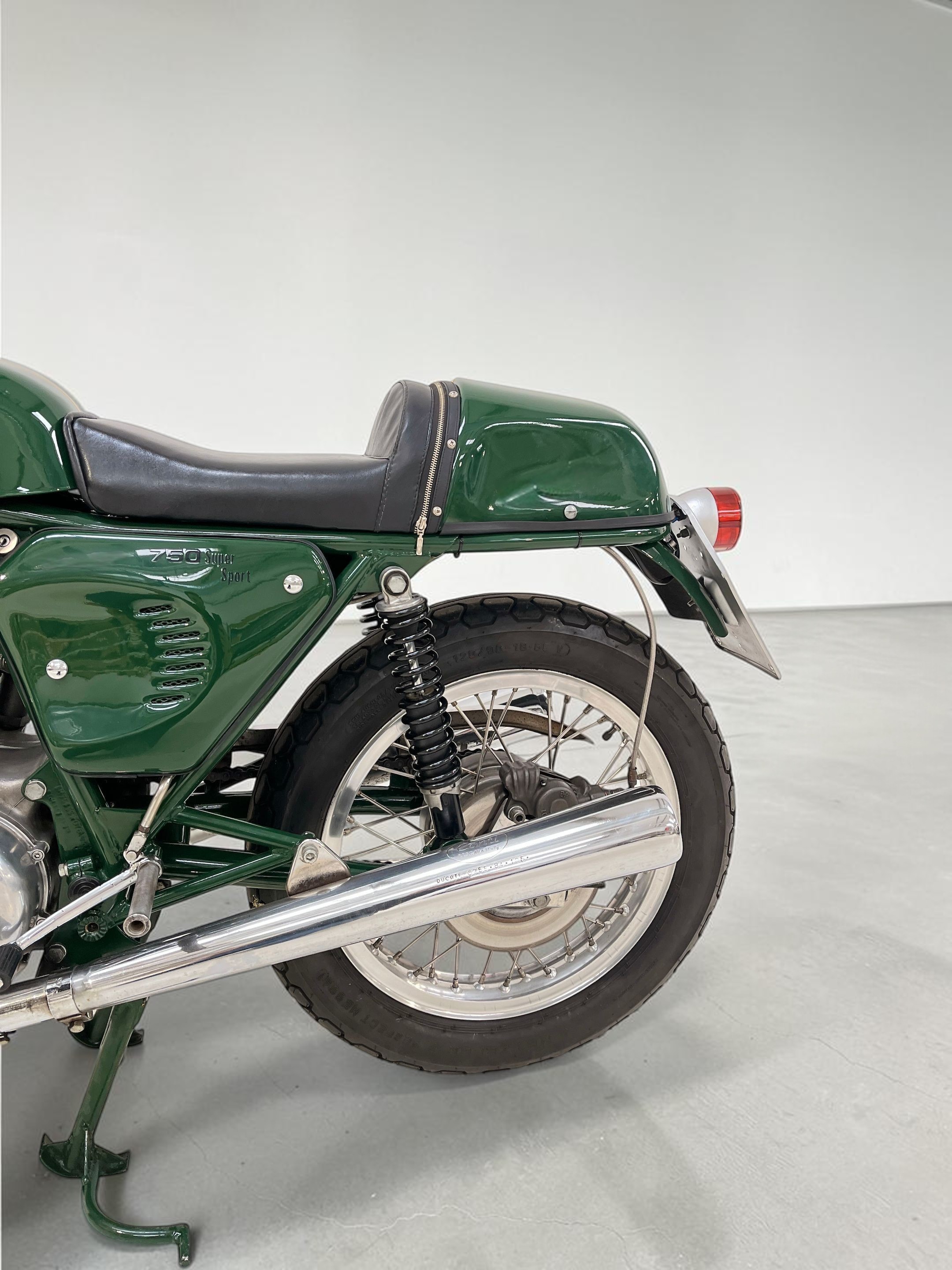 1974 Ducati 750SS rear wheel detail