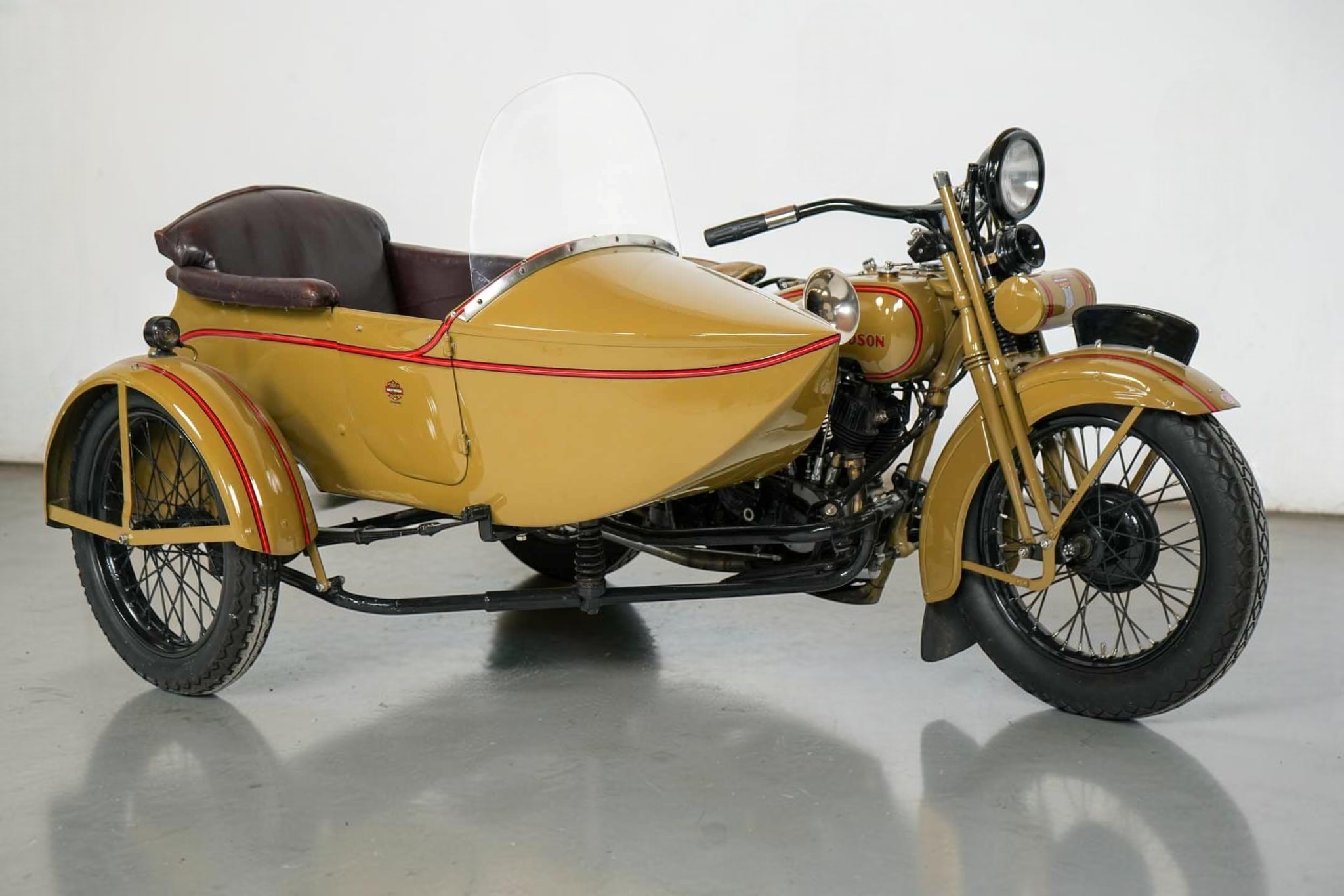 1927 Harley-Davidson Model JS with Sidecar 1000cc