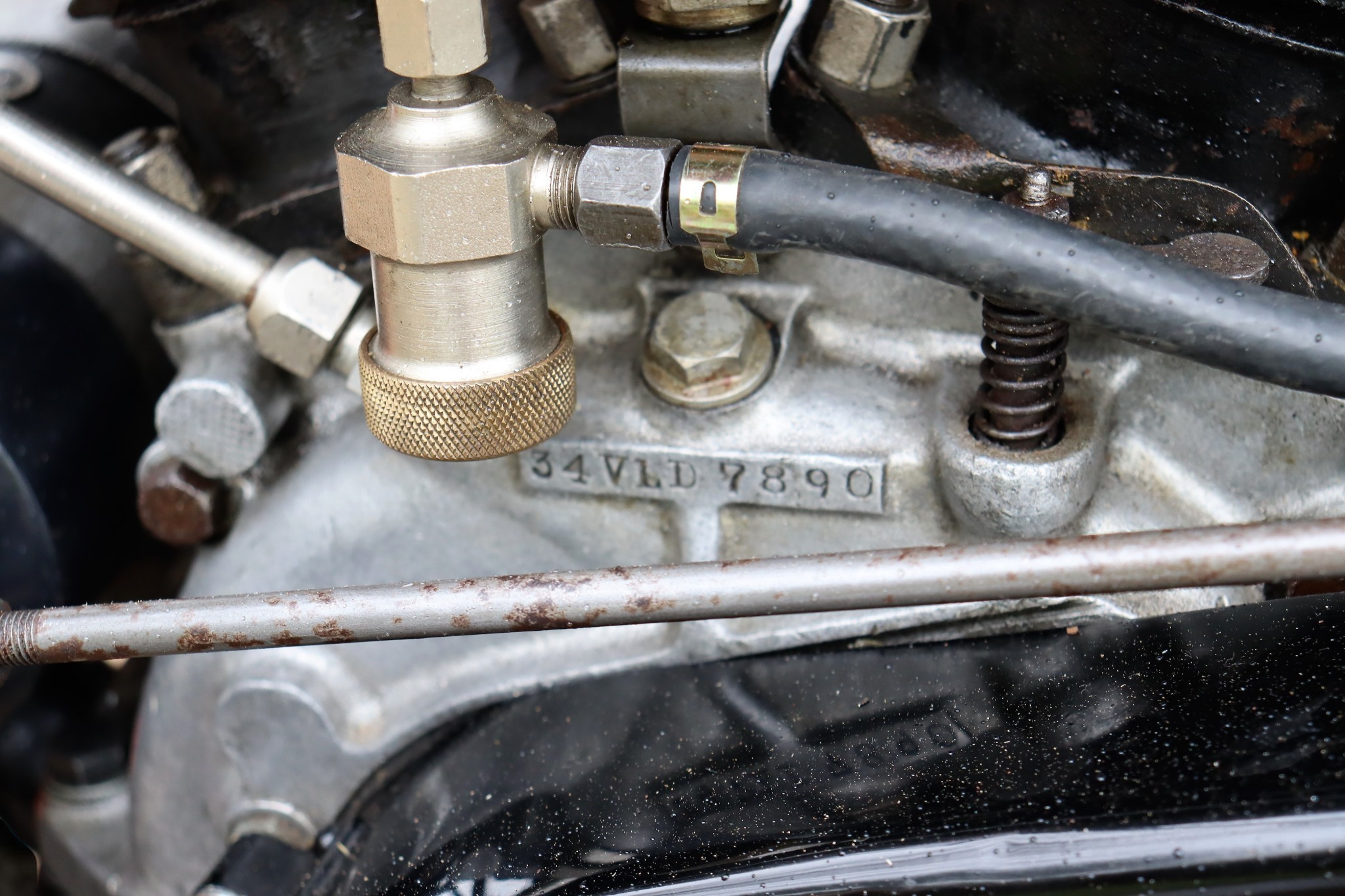 1934 Harley-Davidson Model VLD engine number