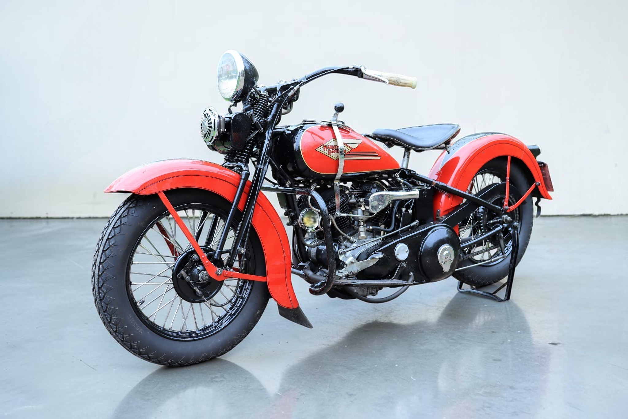 1934 Harley-Davidson Model VLD front left view