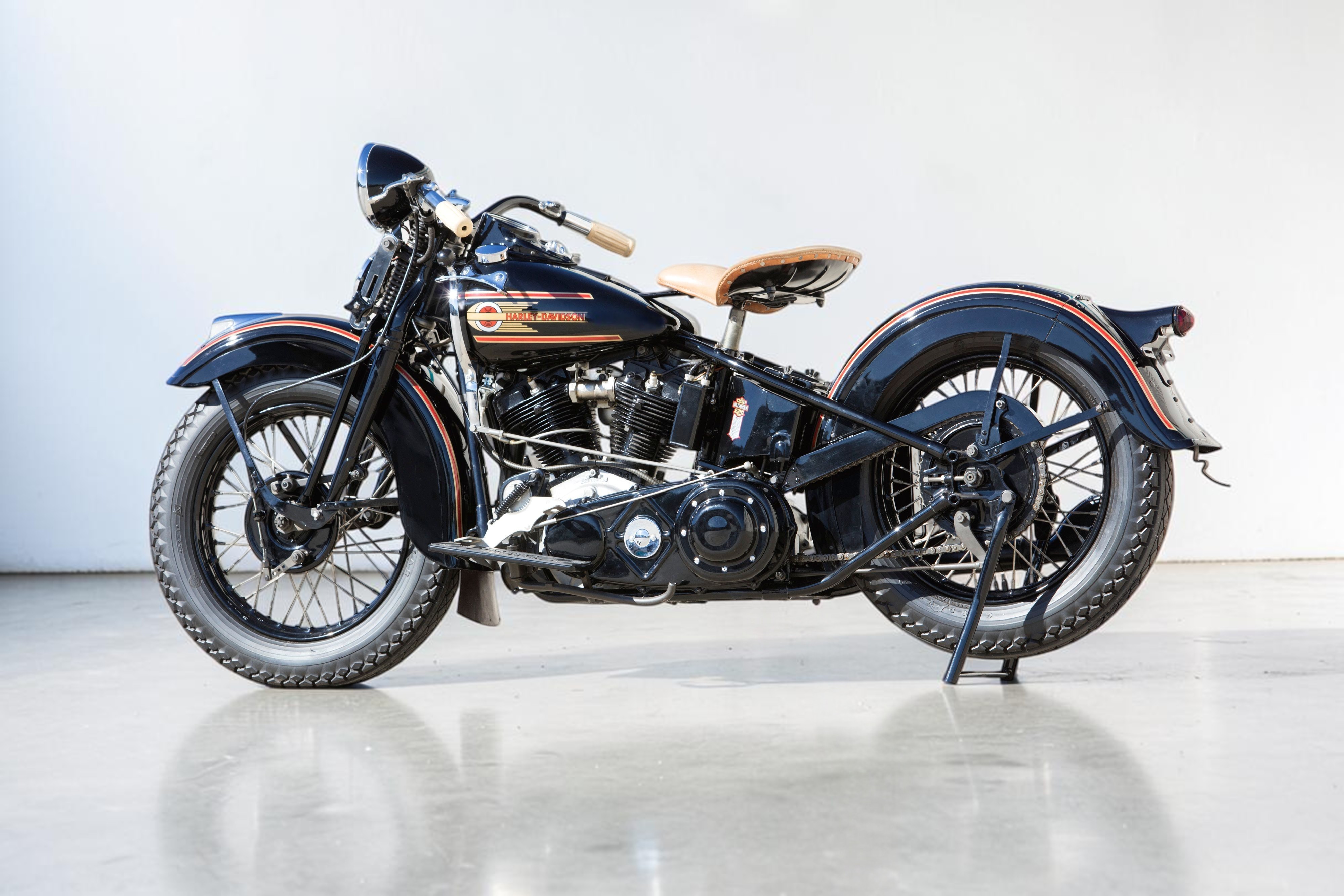 1937 Harley-Davidson Model EL Knucklehead left view