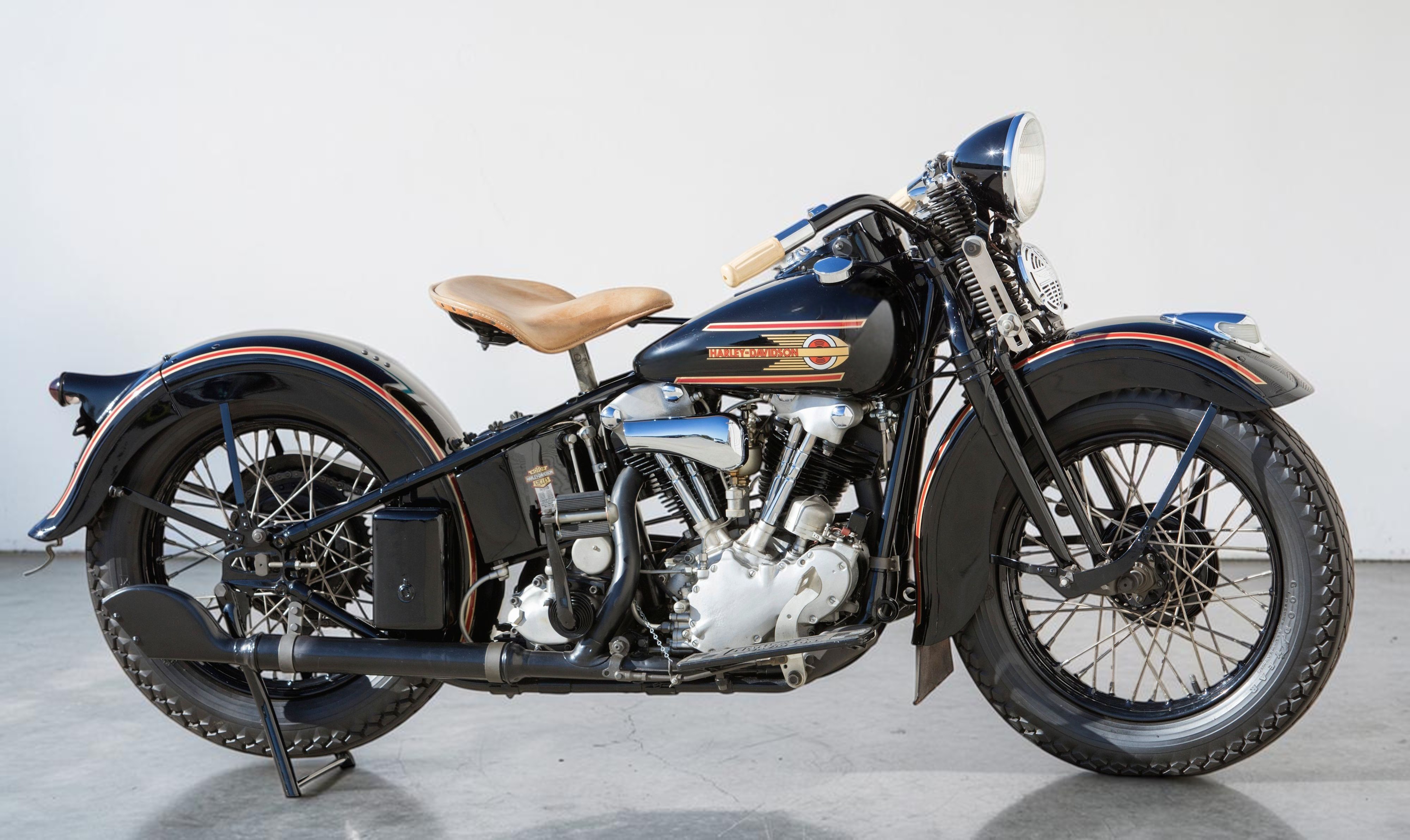 1937 Harley-Davidson Model EL Knucklehead view