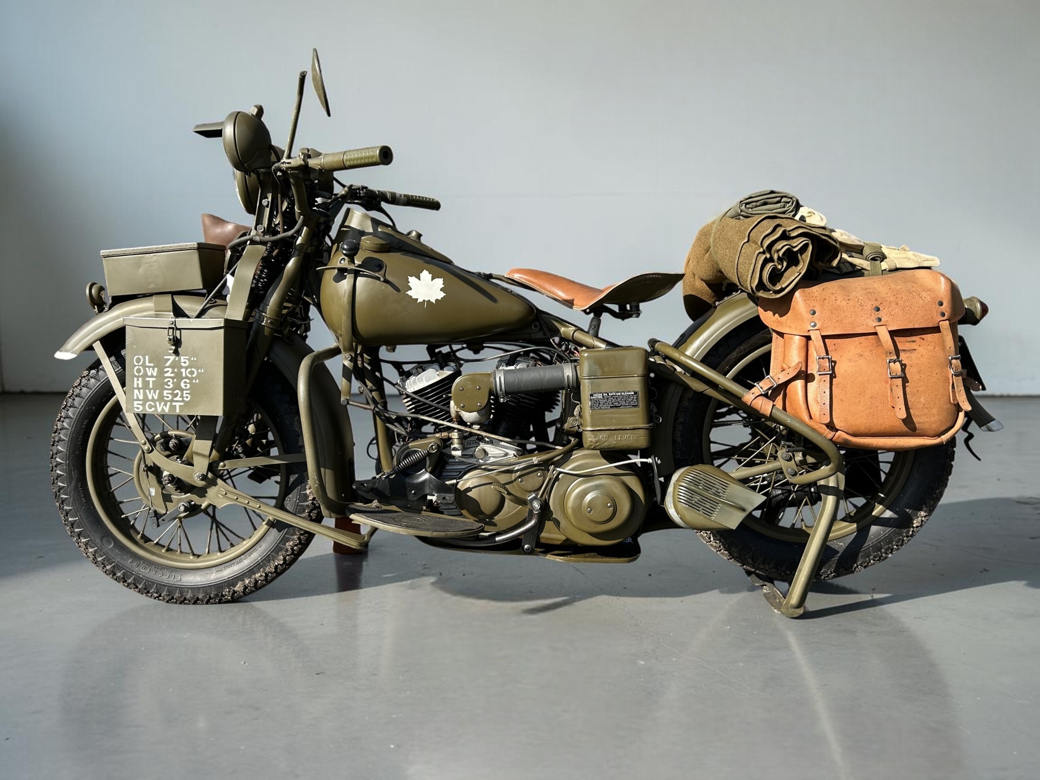 1942 Harley-Davidson Model WLC left main view