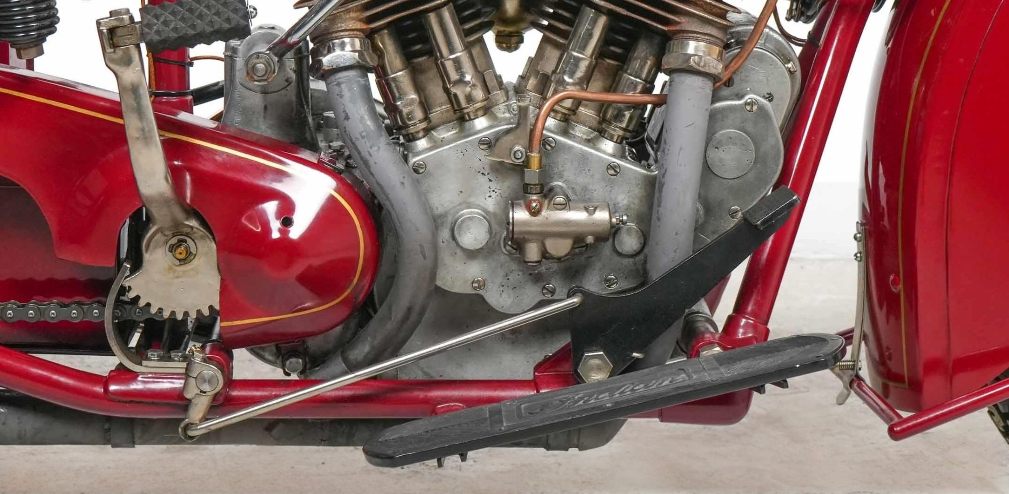 1928 Indian Model 101 Scout carburetor detail