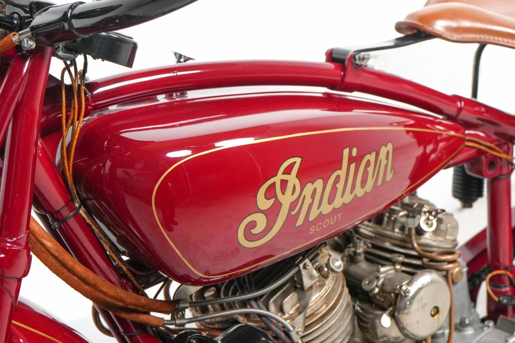 1928 Indian Model 101 Scout kickstart