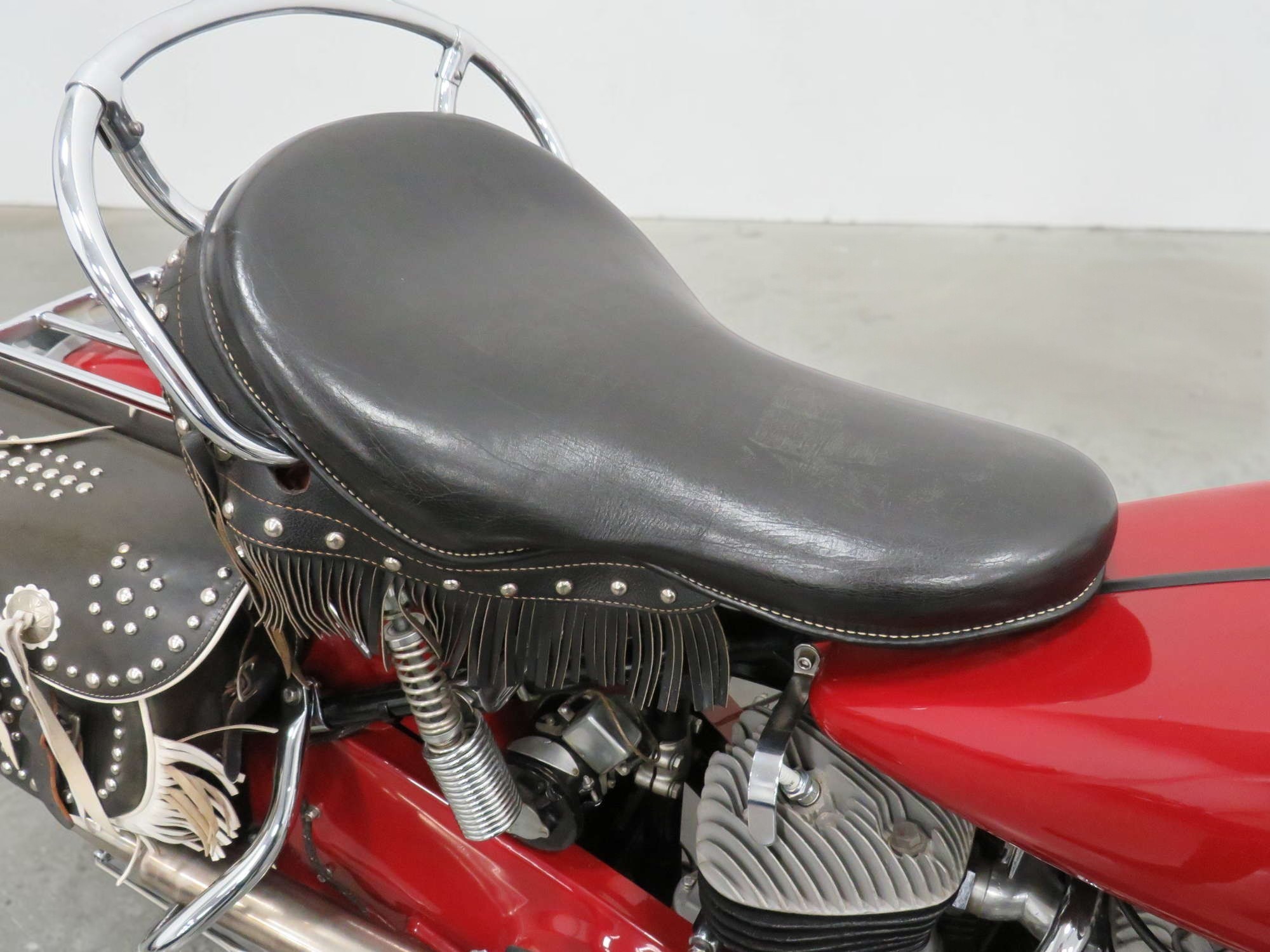 1946 Indian Model Chief seat view