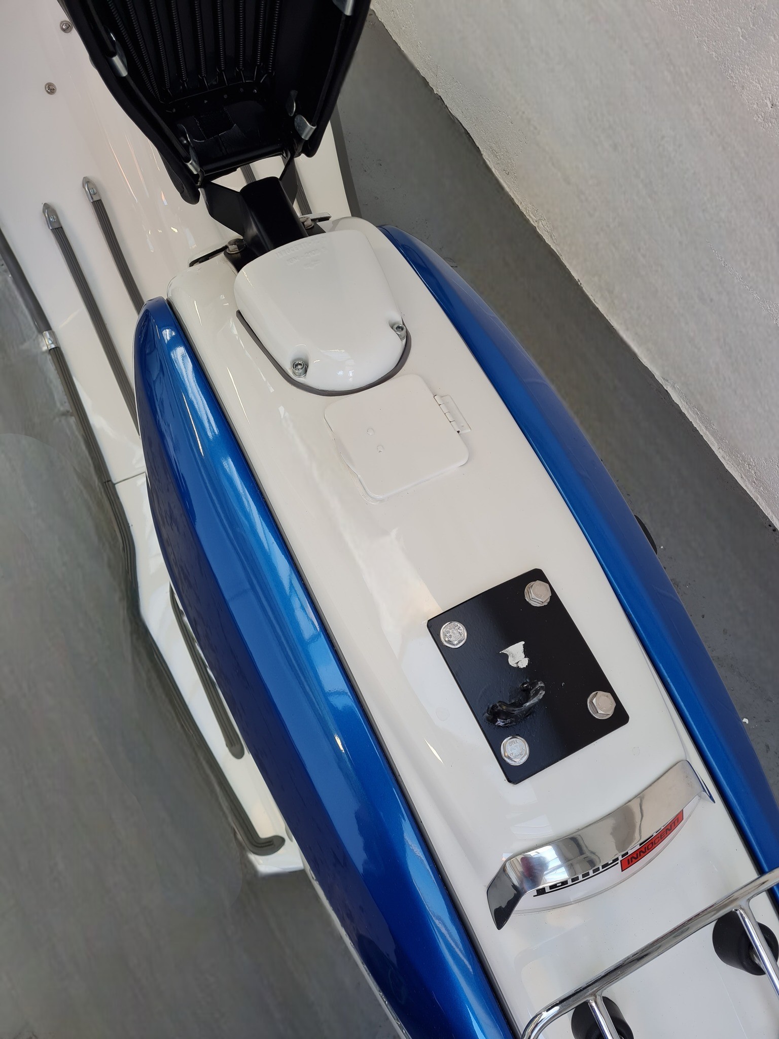 1965 Lambretta LI Special 150 seat under detail