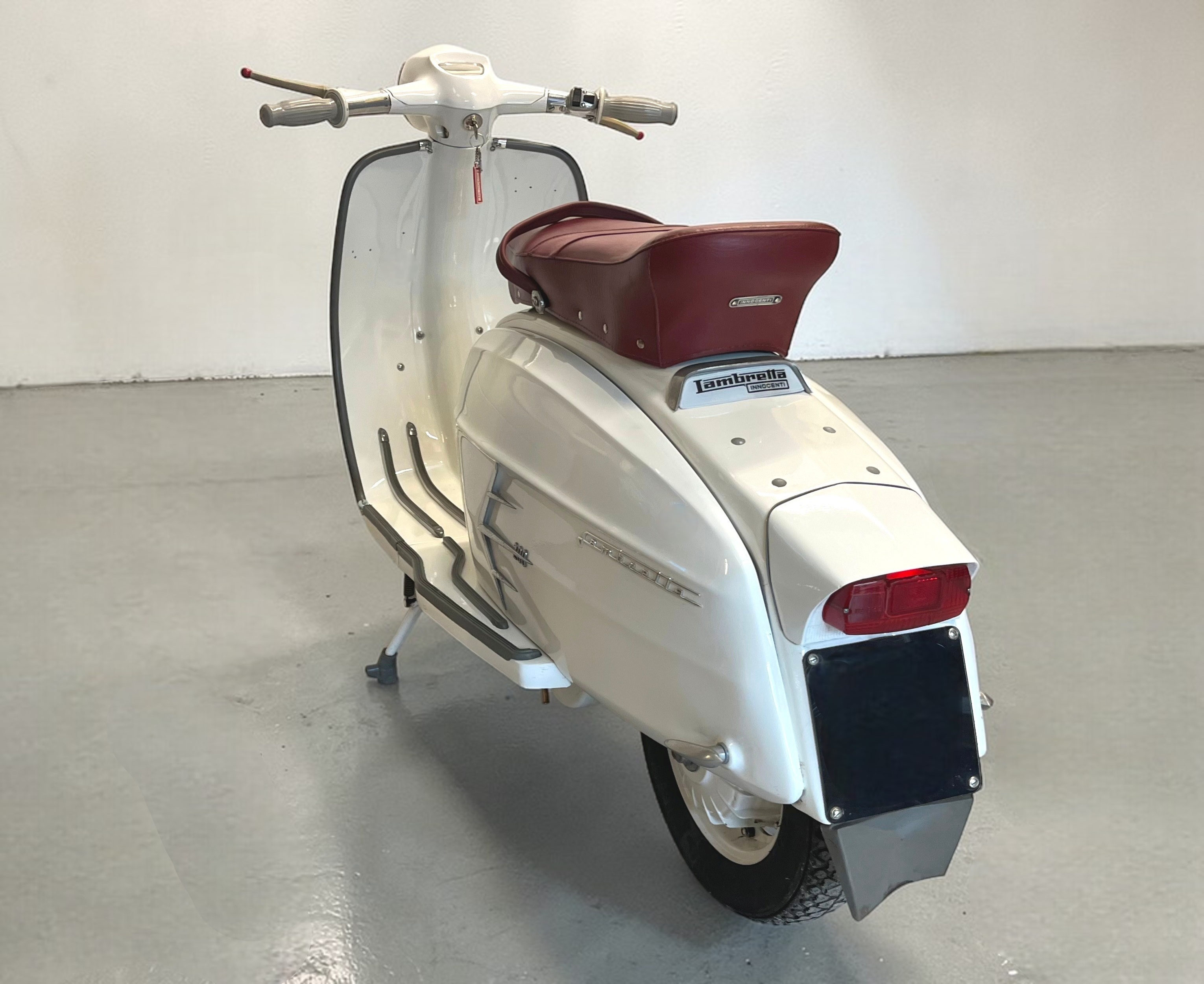 1966 Lambretta SX200 left rear view detail