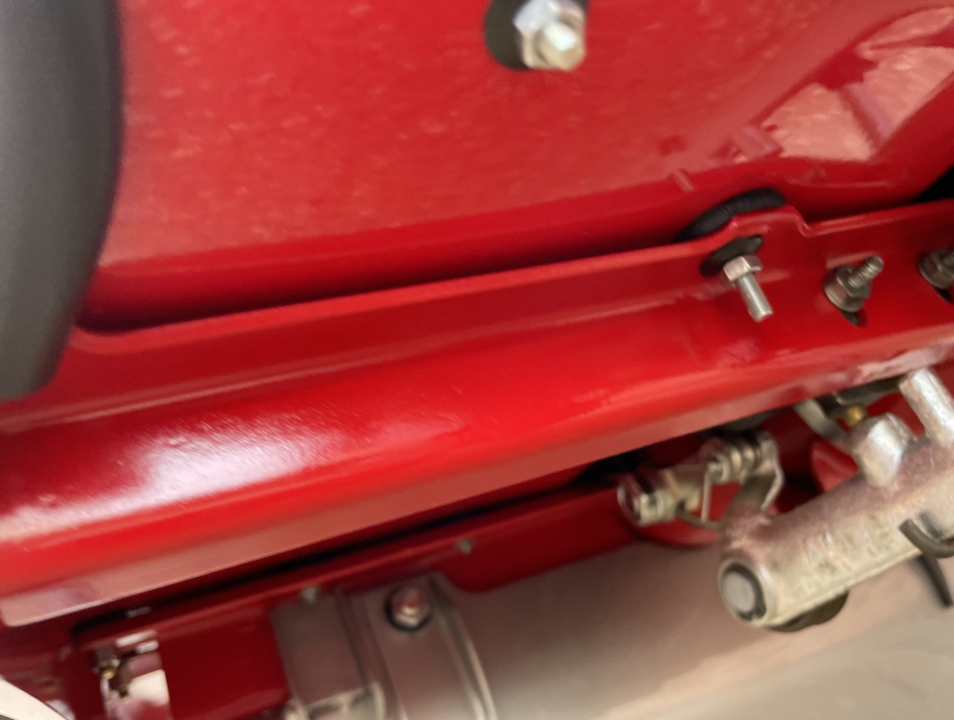 1971 Lambretta GP200 under floor view