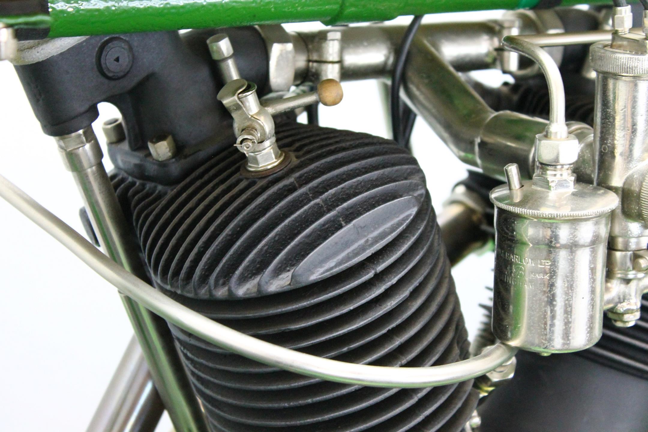 1922 Matchless Model J Sport engine detail