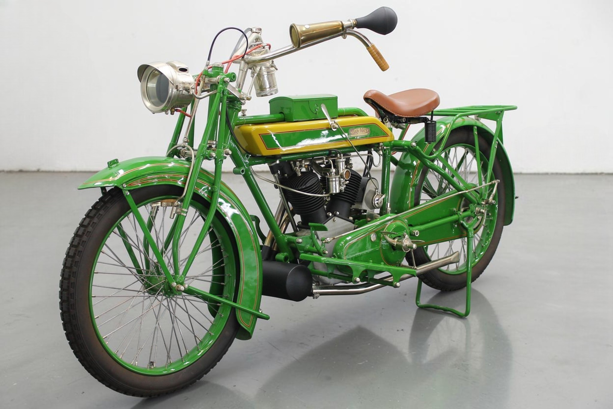 1922 Matchless Model J Sport front left view