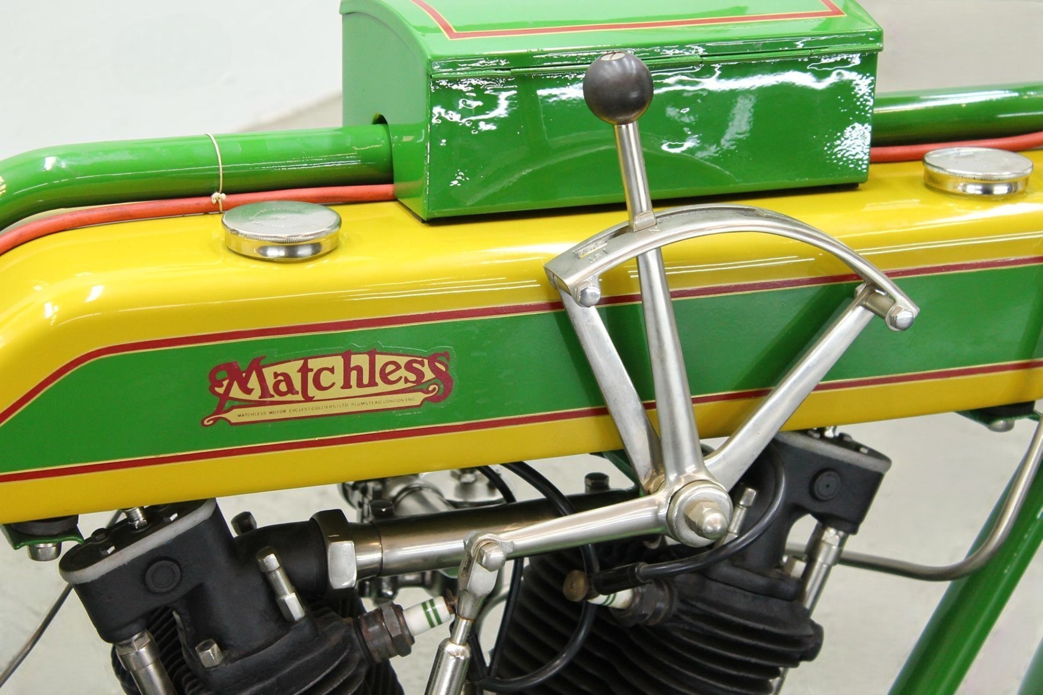 1922 Matchless Model J Sport gear
